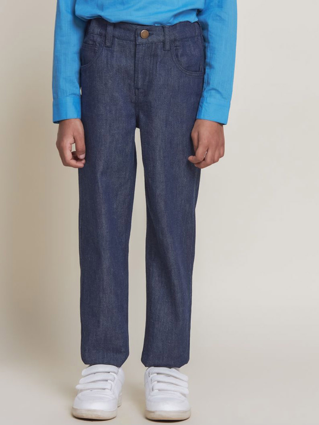 

BAESD Boys Original Easy Wash Trousers, Blue