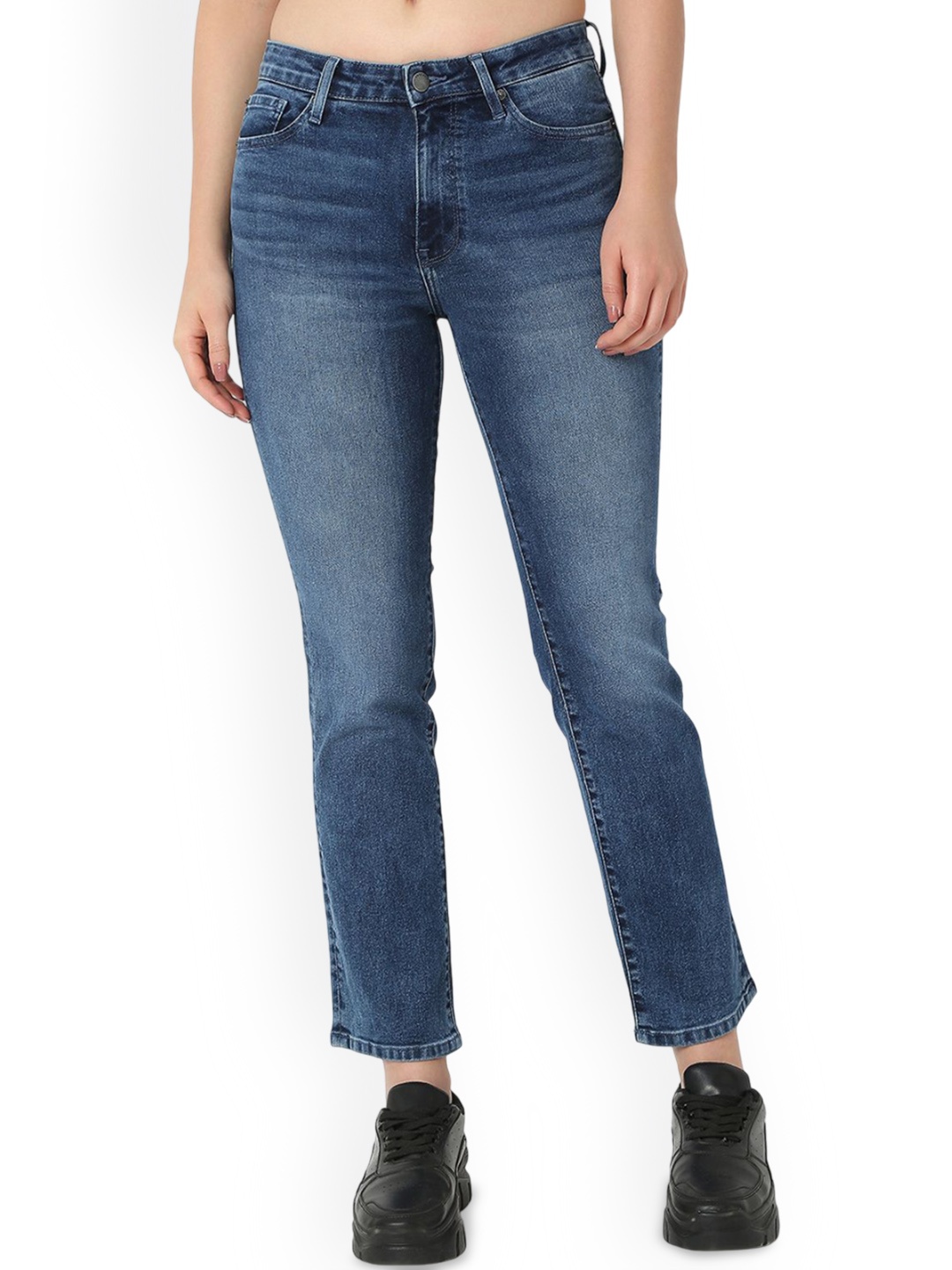 

SPYKAR Women Slim Fit Light Fade Jeans, Blue