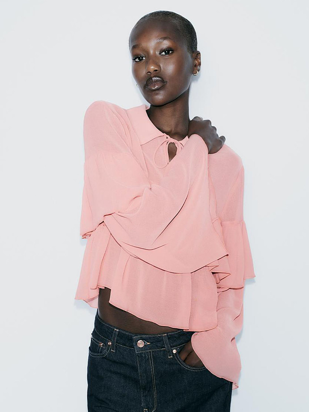 

LULU & SKY Top, Pink
