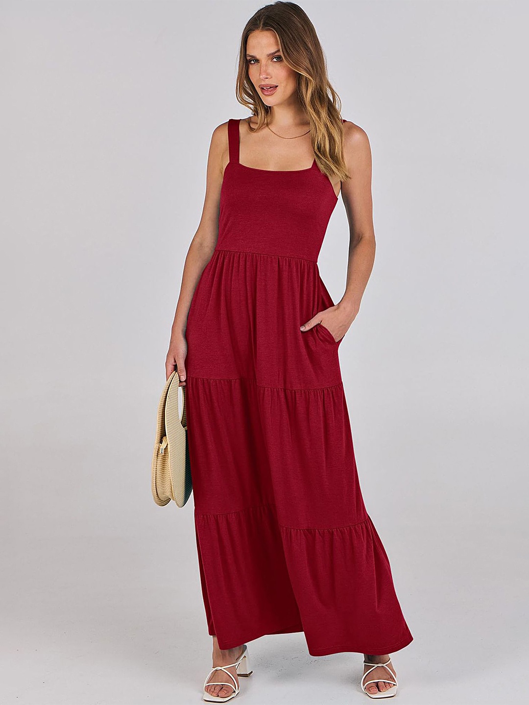 

LULU & SKY Maxi Dress, Red