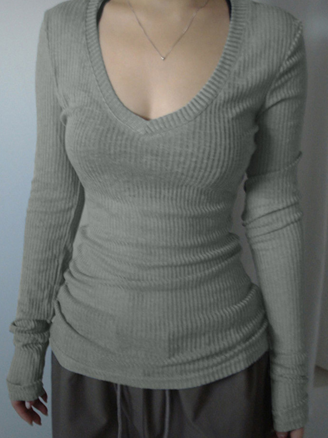 

LULU & SKY Top, Grey