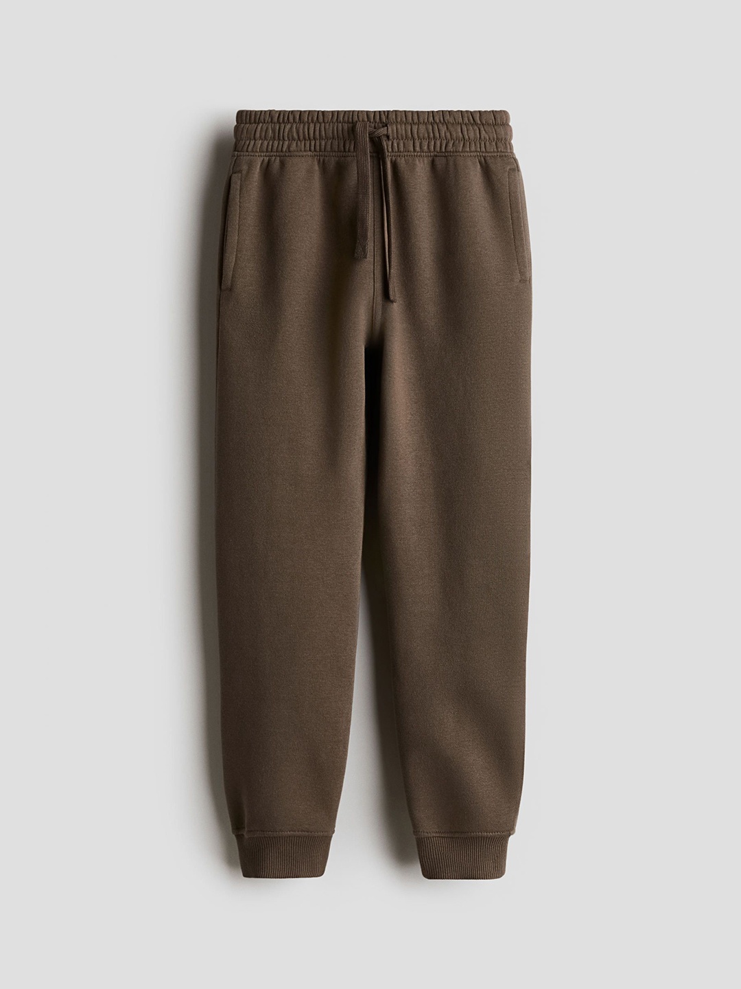 

H&M Cotton Sweatshirt Joggers, Beige
