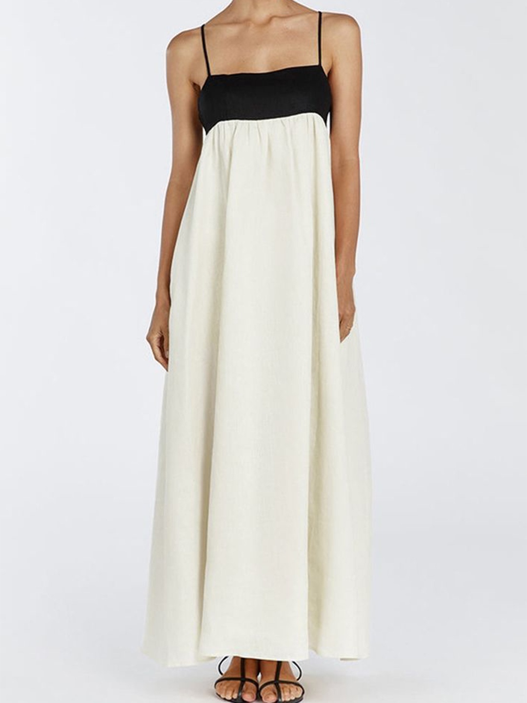 

LULU & SKY Maxi Dress, Beige