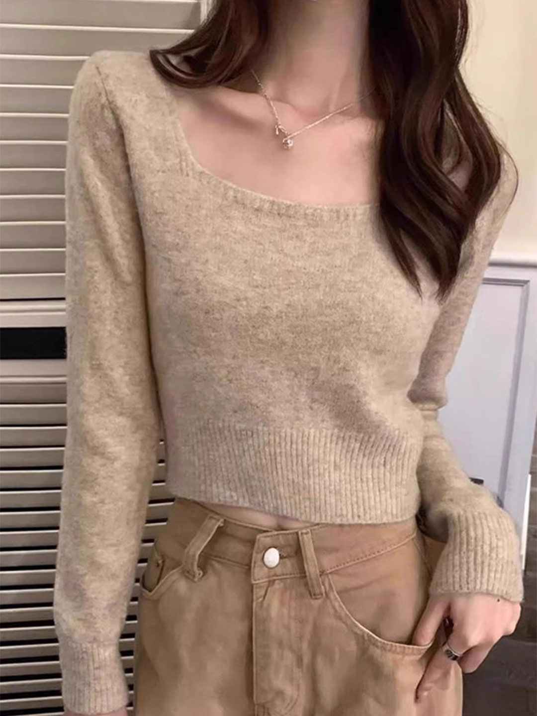 

LULU & SKY Top, Khaki