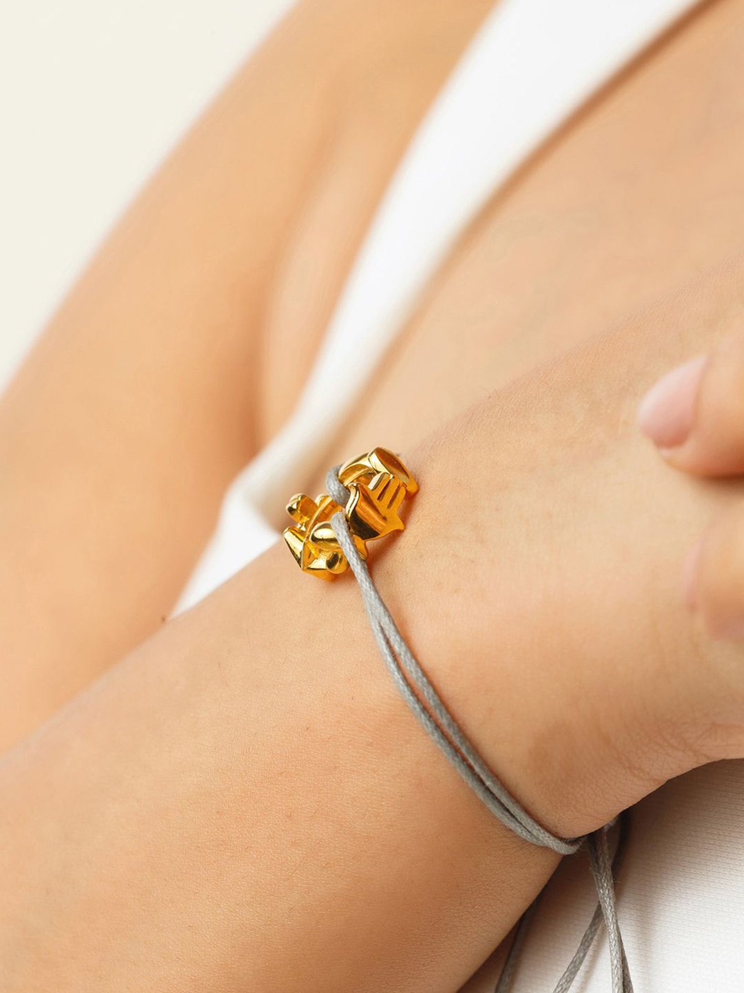 

Isharya Gold-Plated Wraparound Bracelet