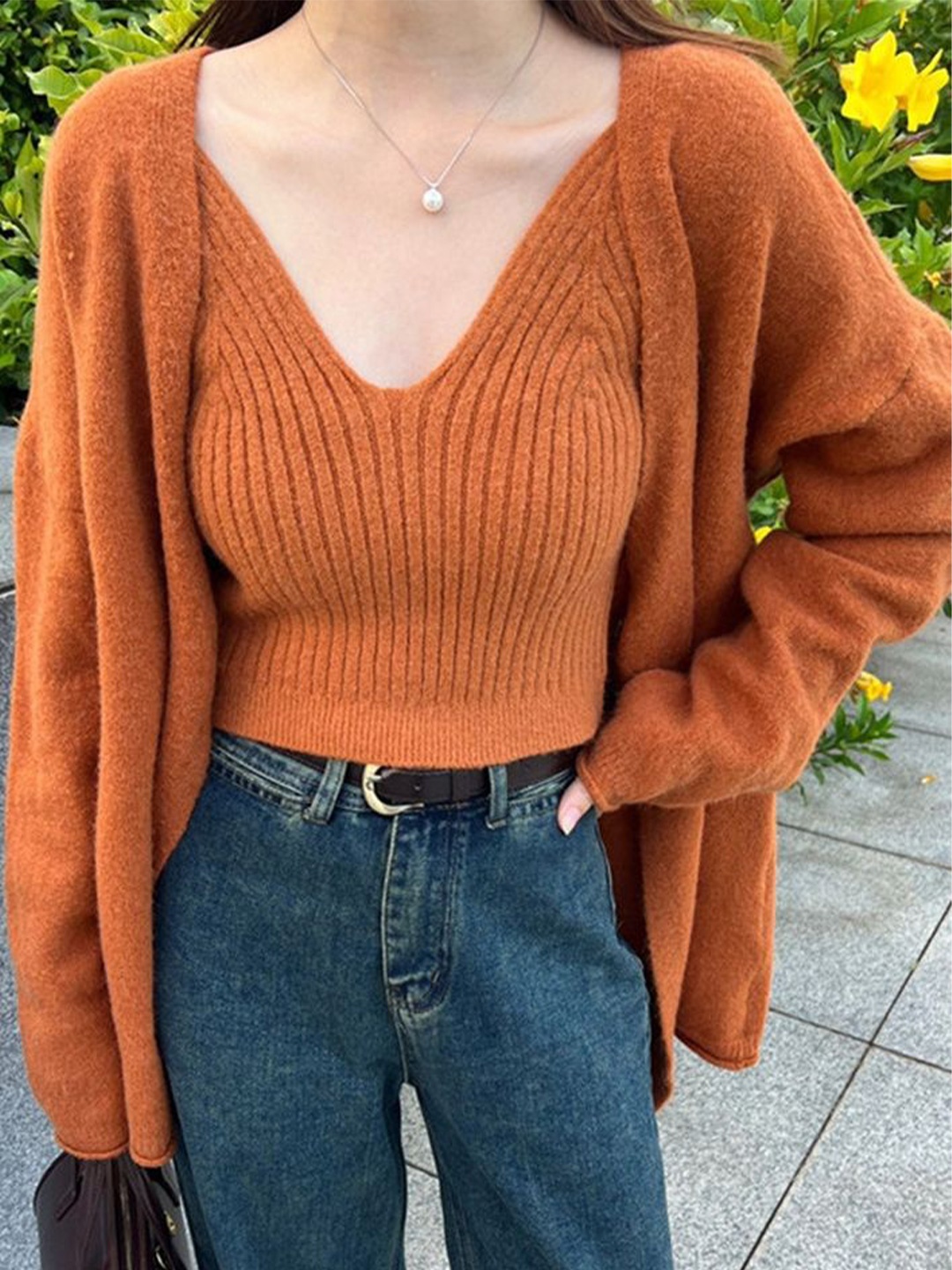 

LULU & SKY Top, Orange