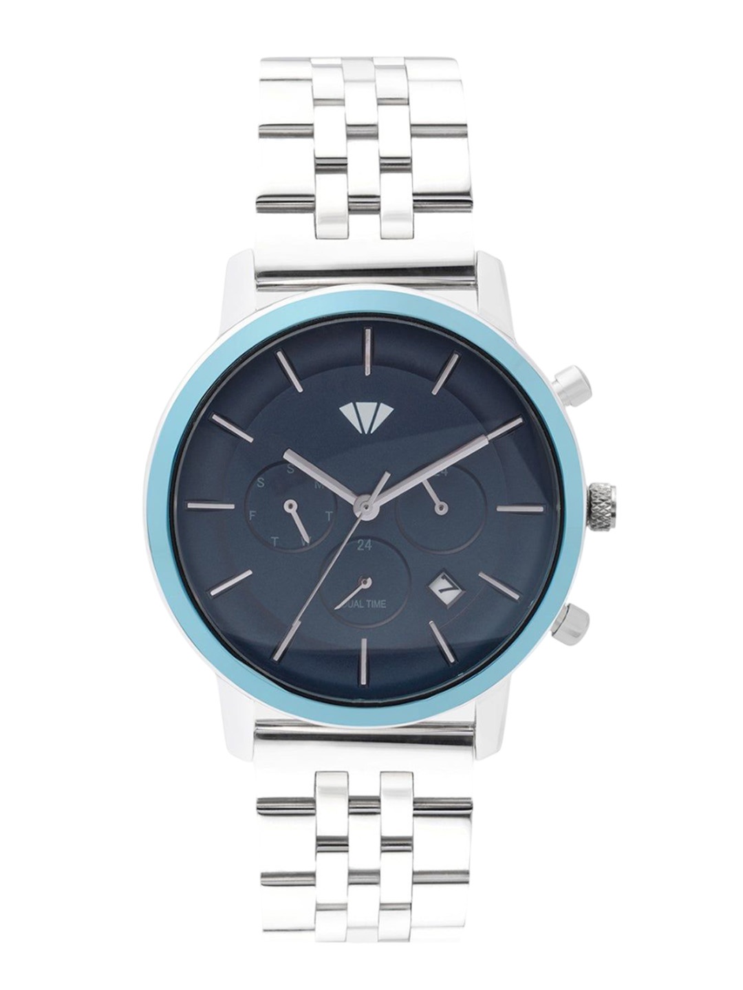 

MONT NEO Men Dial & Bracelet Style Straps Analogue Watch 8012C-M1105, Blue