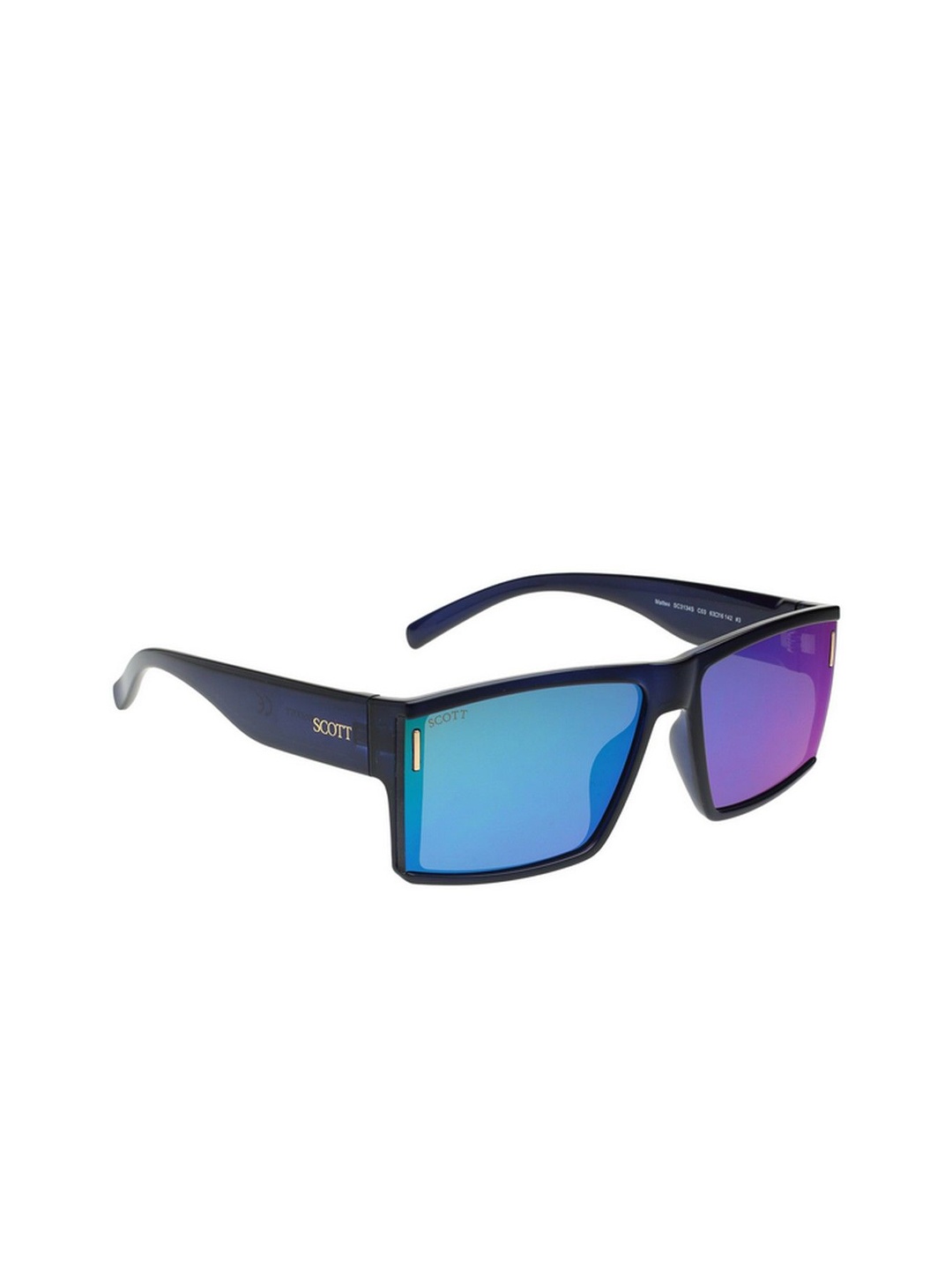 

SCOTT Men Other Sunglasses with UV Protected Lens, Turquoise blue