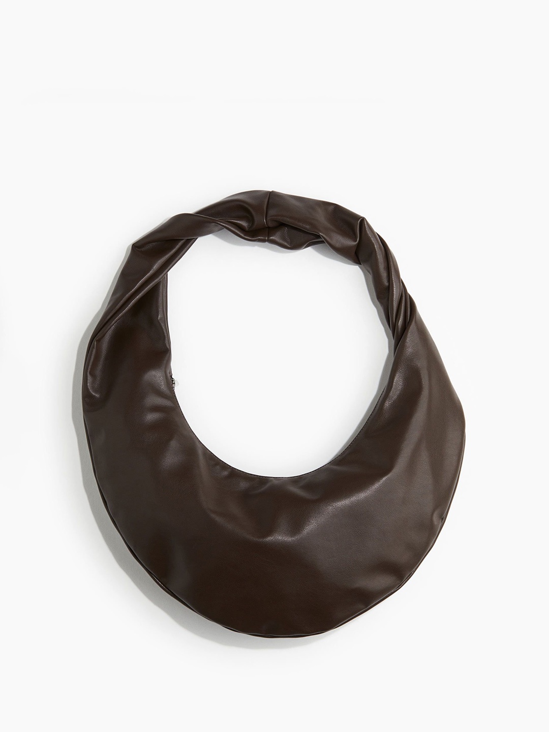 

H&M Twisted-Strap Shoulder Bag, Brown
