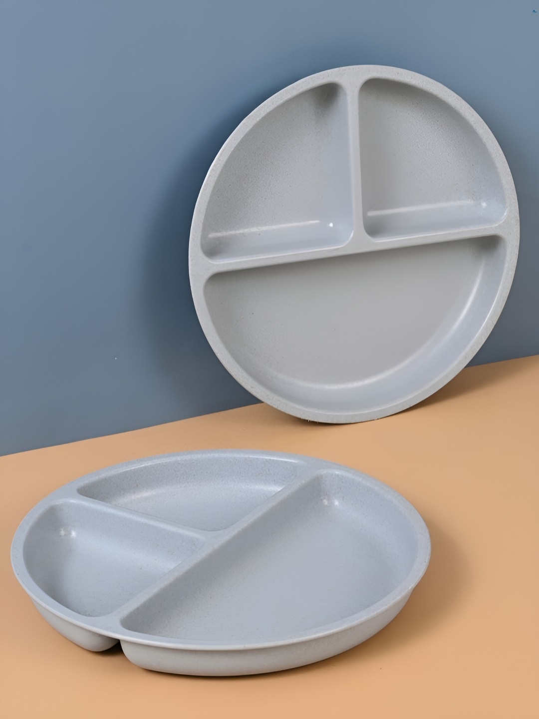 

eha Kids Blue 2 Pieces Dishwasher Safe Plates
