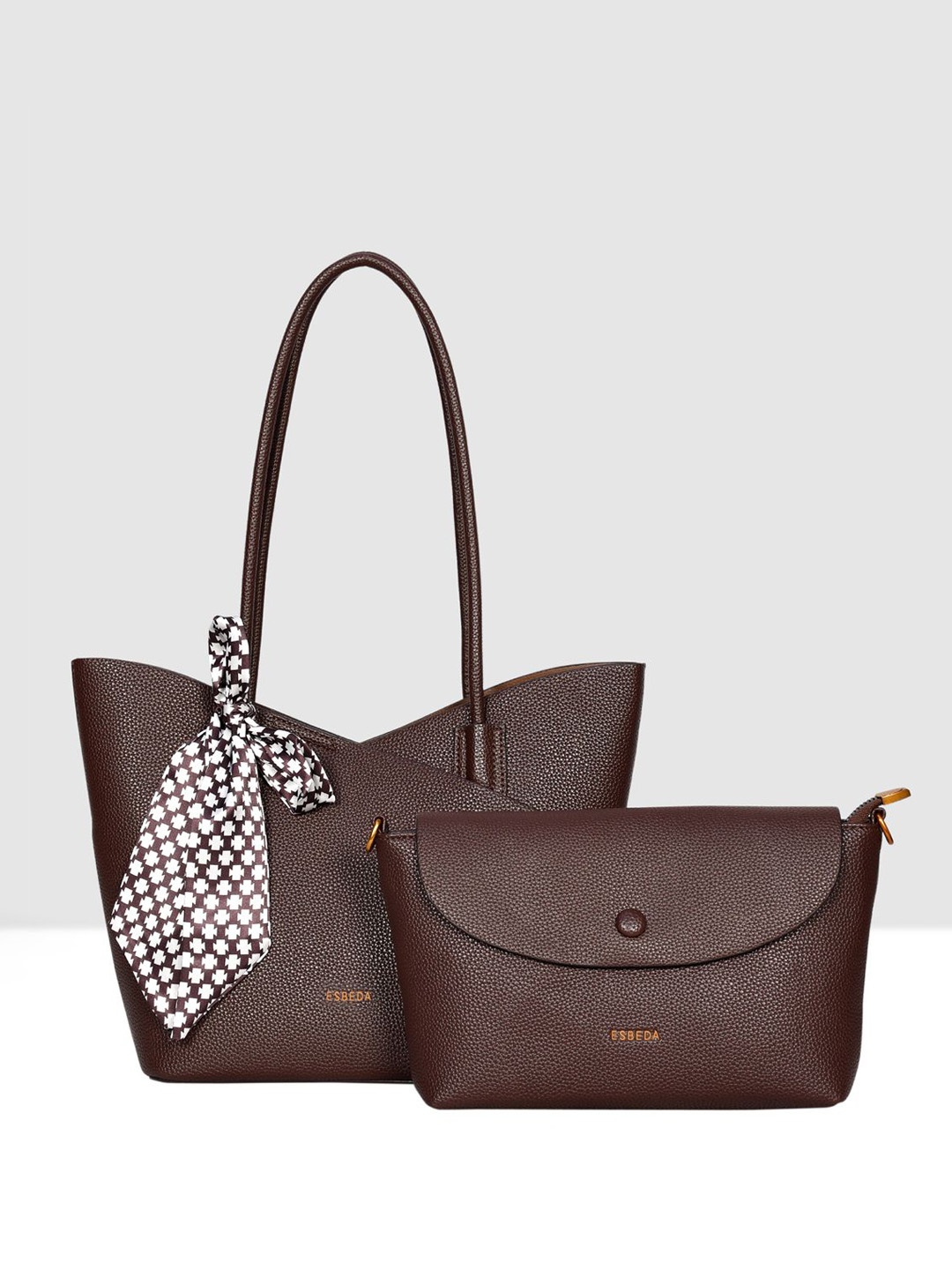 

ESBEDA PU Swagger Shoulder Bag, Brown