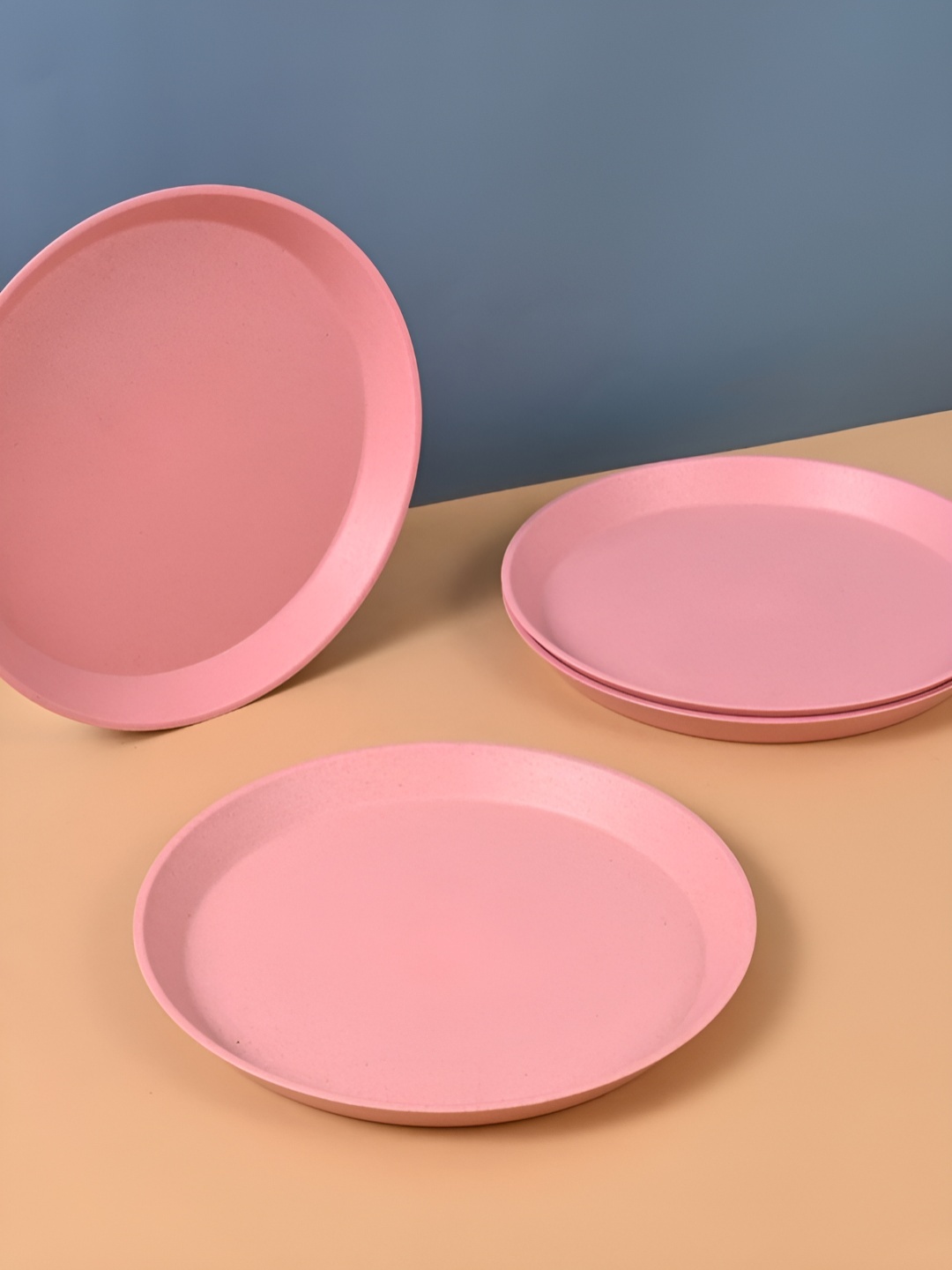 

eha Kids Pink 4 Pieces Dishwasher Safe Plates