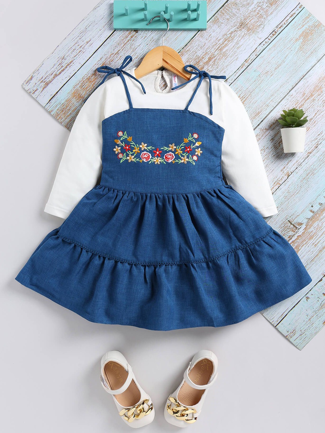 

Toonyport Fit & Flare Dress, Blue