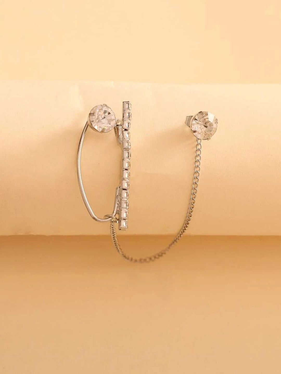 

styledose Classic Studs Earrings, Silver