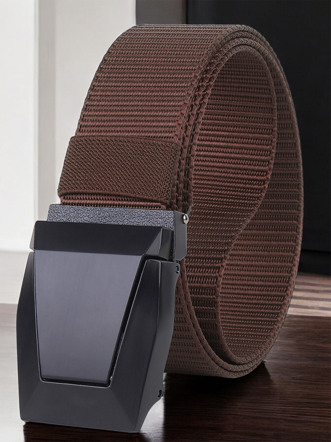 

glitchez Men Belt, Brown