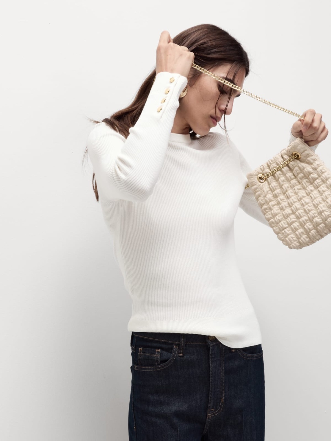 

Marks & Spencer Women Pullover, White