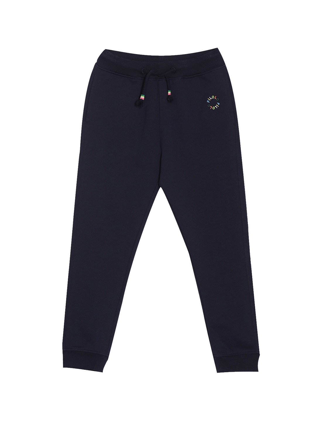 

PILOLO Kids Mid-Rise Joggers, Navy blue
