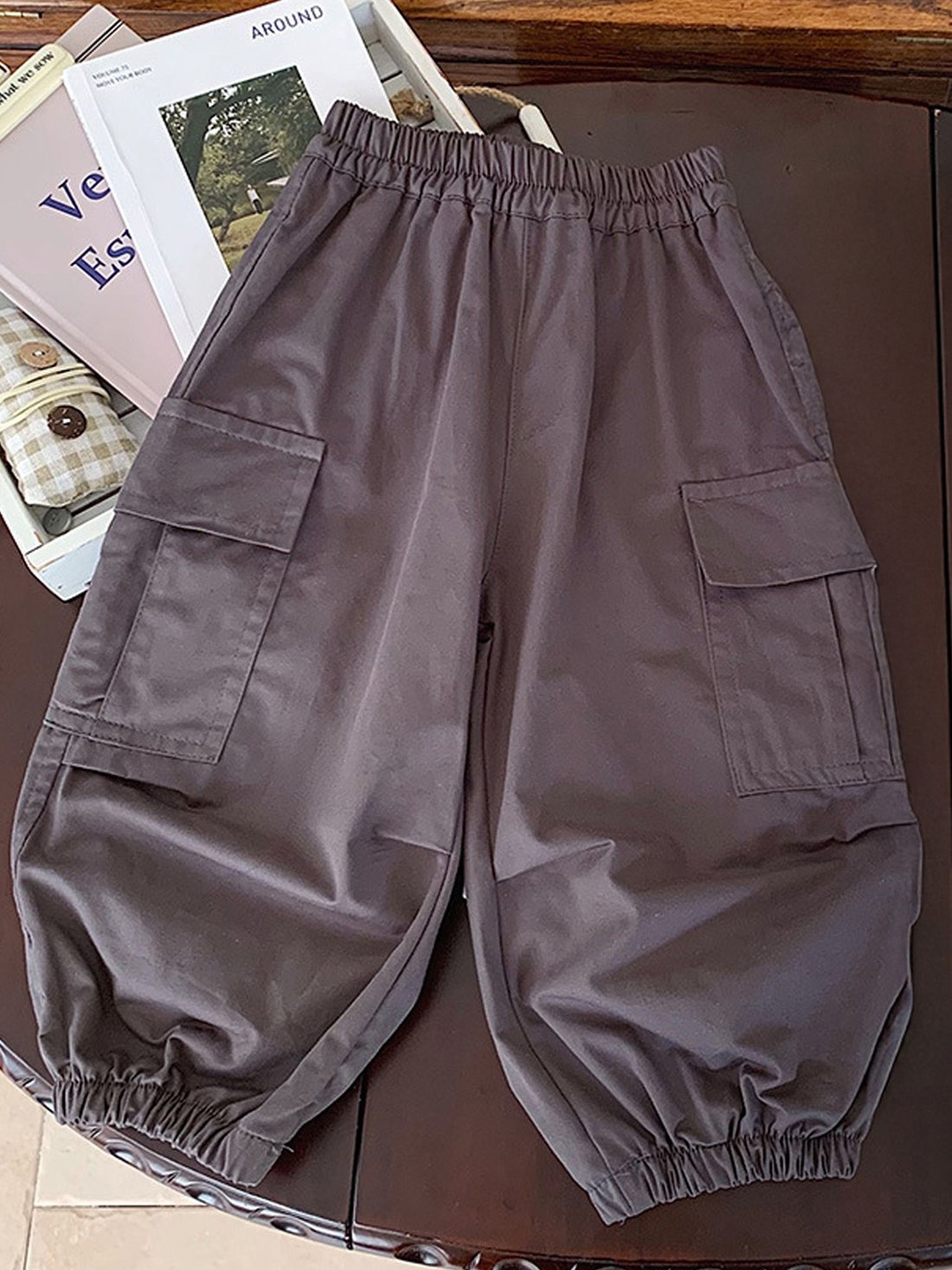 

FOREVER FRIDAY Boys Relaxed Cargos Trousers, Grey