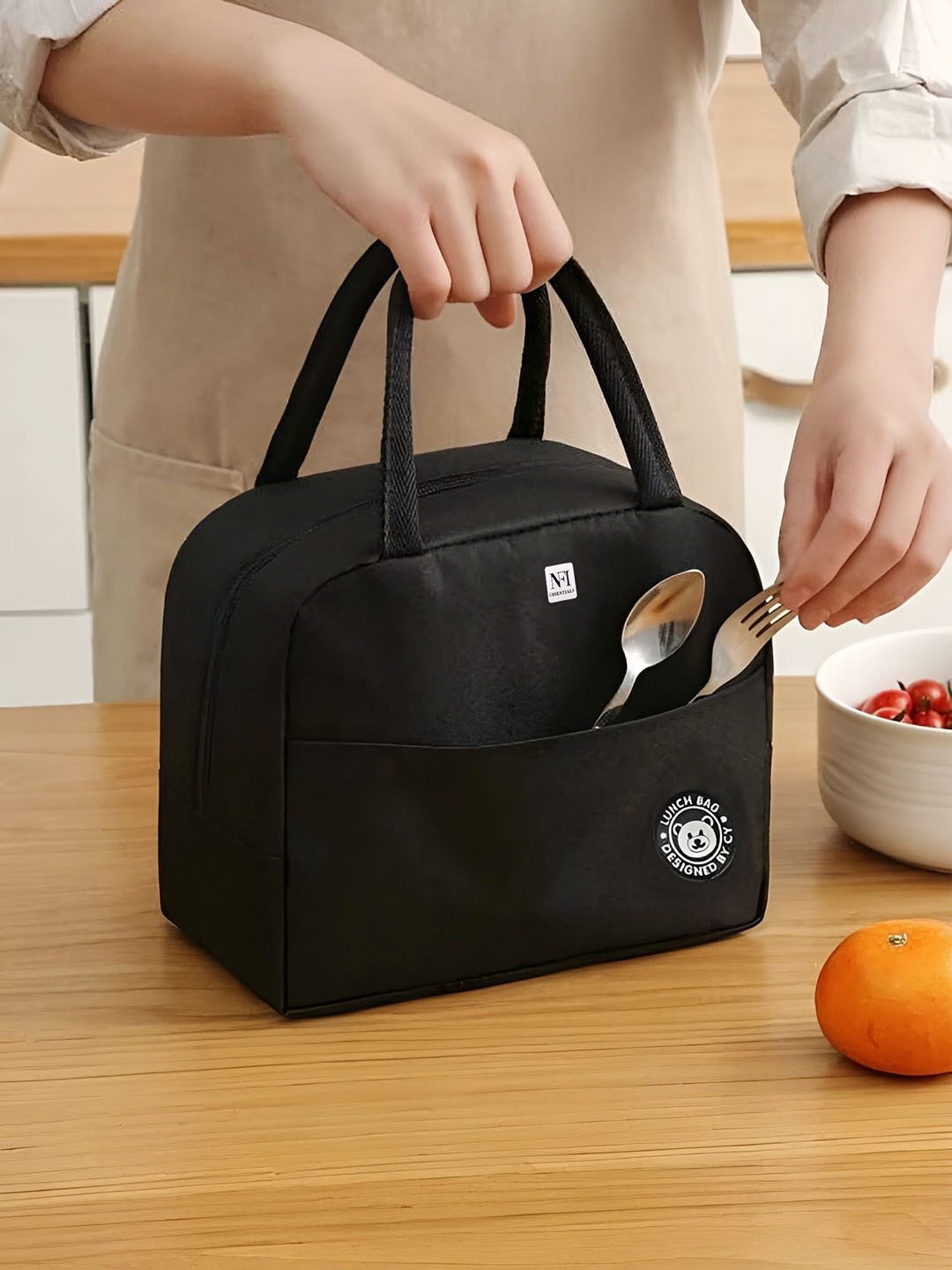 

NFI essentials Lunch bags Travel Accessory, Black
