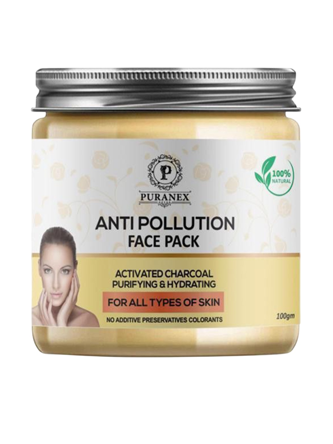 

Puranex Anti-Pollution Face Pack Powder - 100 g, White