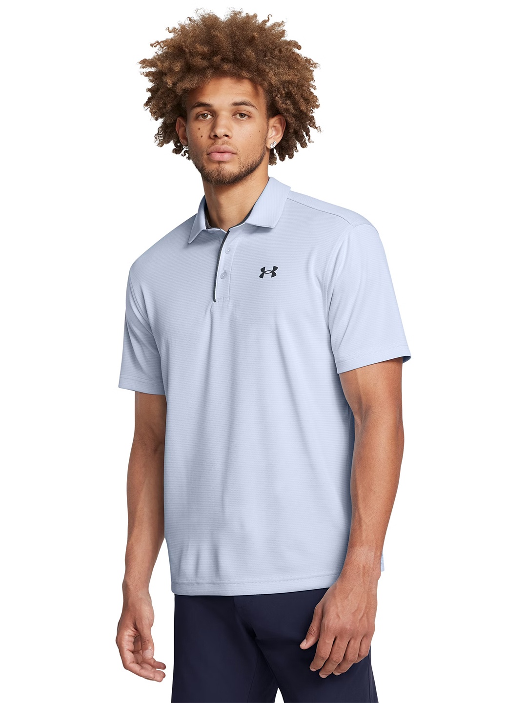 

UNDER ARMOUR Tech Polo Collar Golf T-shirt, Blue