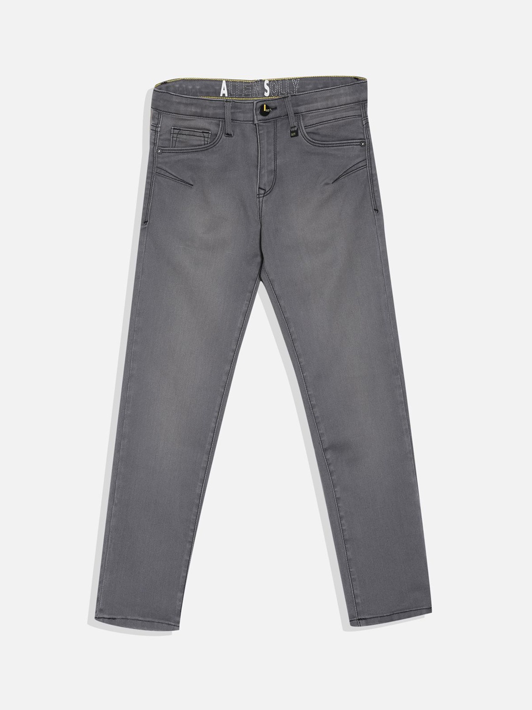 

Allen Solly Junior Boys Slim Fit Light Fade Jeans, Grey