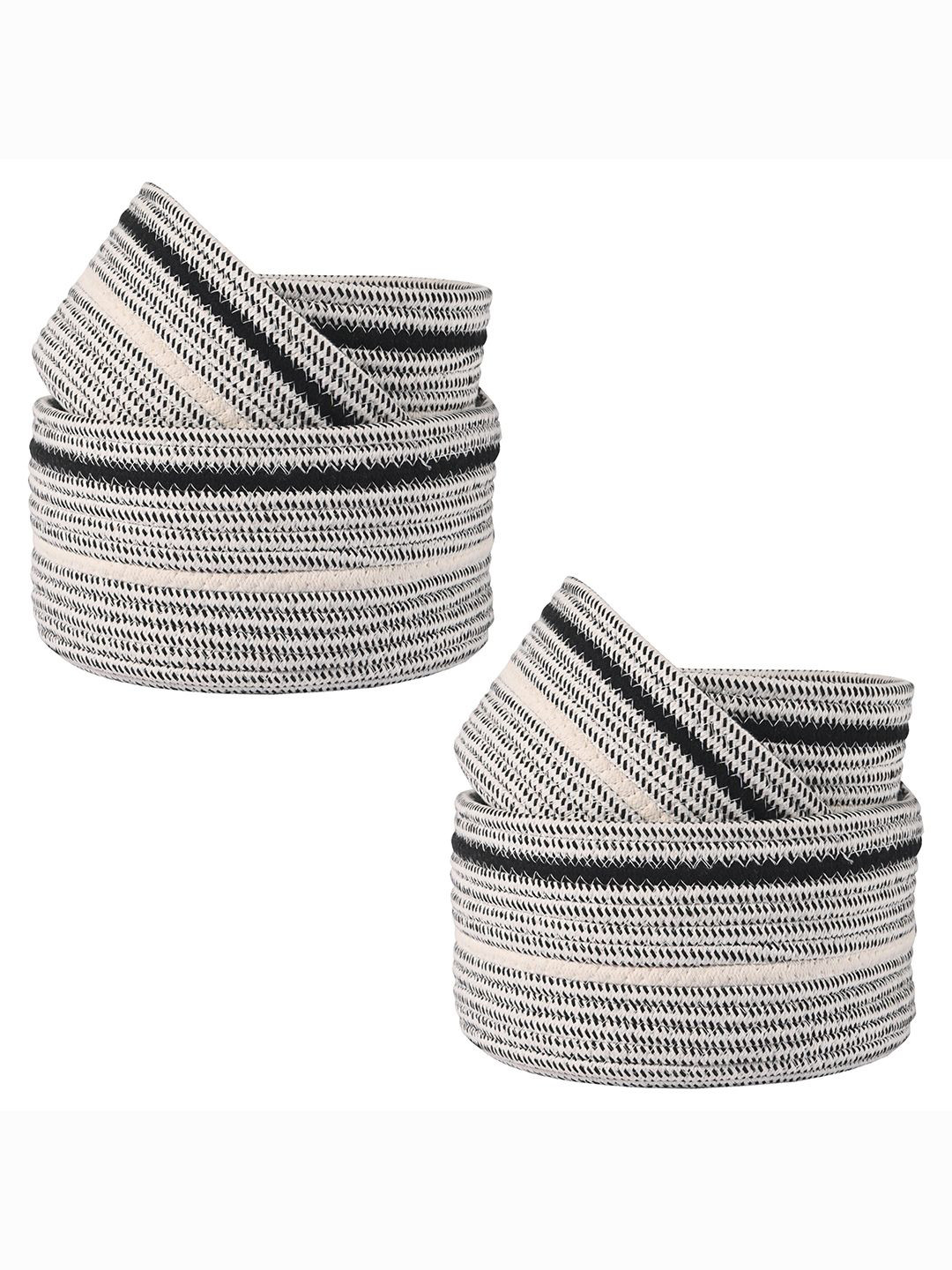 

Kuber Industries Grey 6 Pieces Regular Drawer Organisers