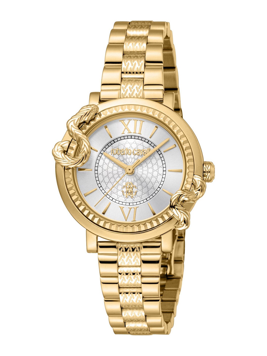 

Roberto Cavalli Women Embellished Dial Analogue Watch RC5L055M0025, Gold