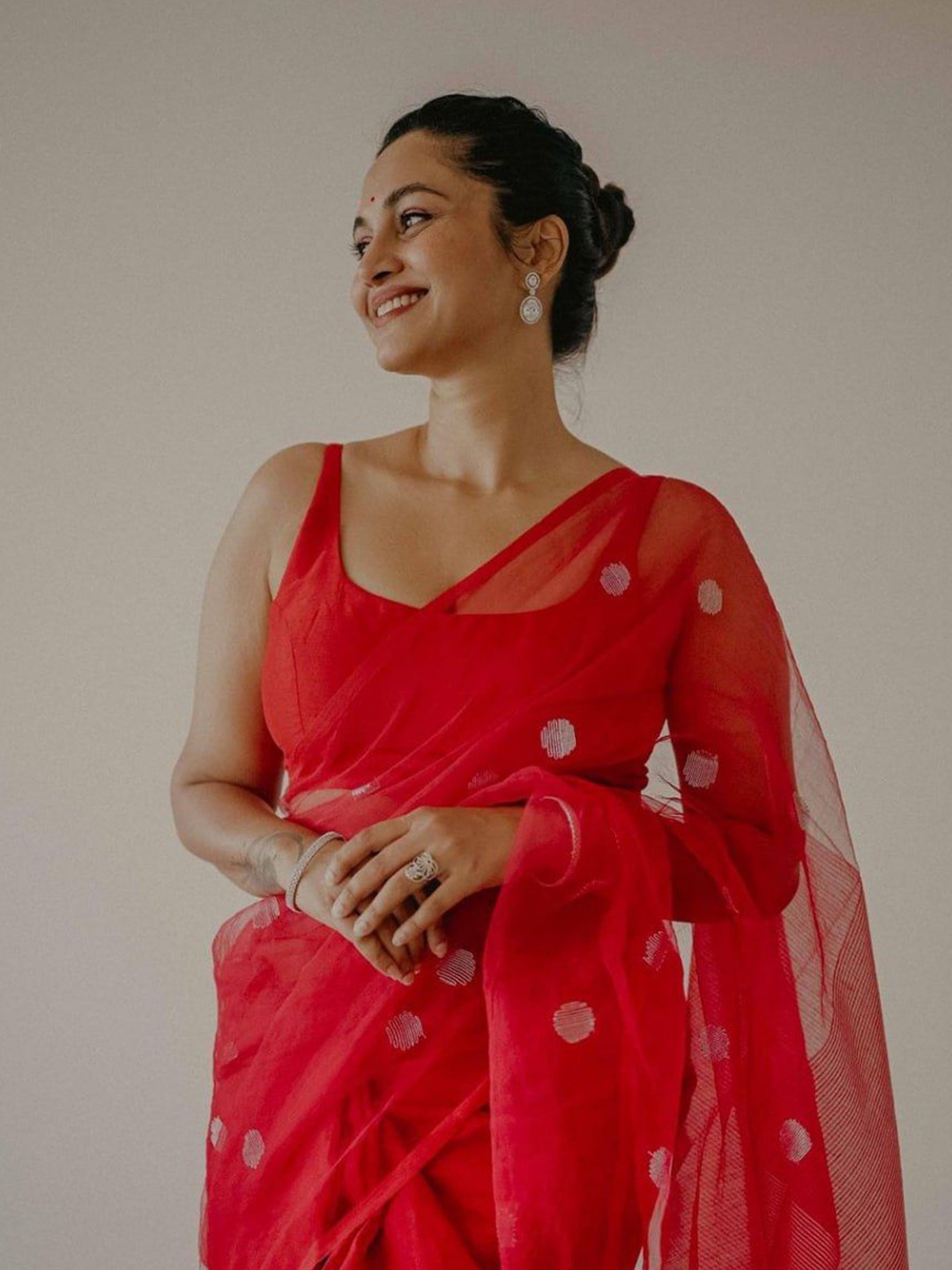 

Visit Wear Zari Pure Silk Banarasi Saree, Red