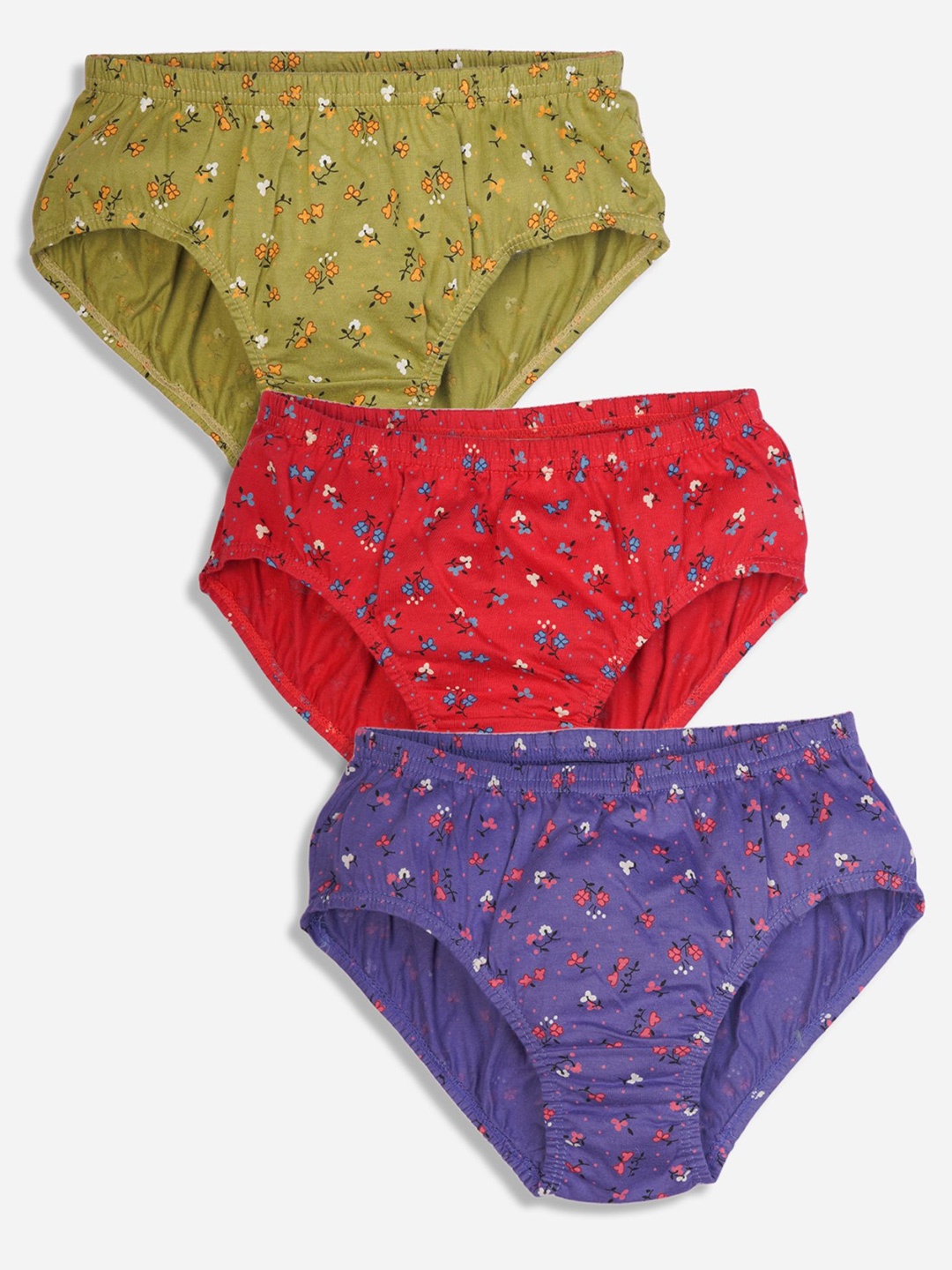

Bodycare Kids Girls Pack Of 3 Assorted Briefs - KIA9997-PK004
