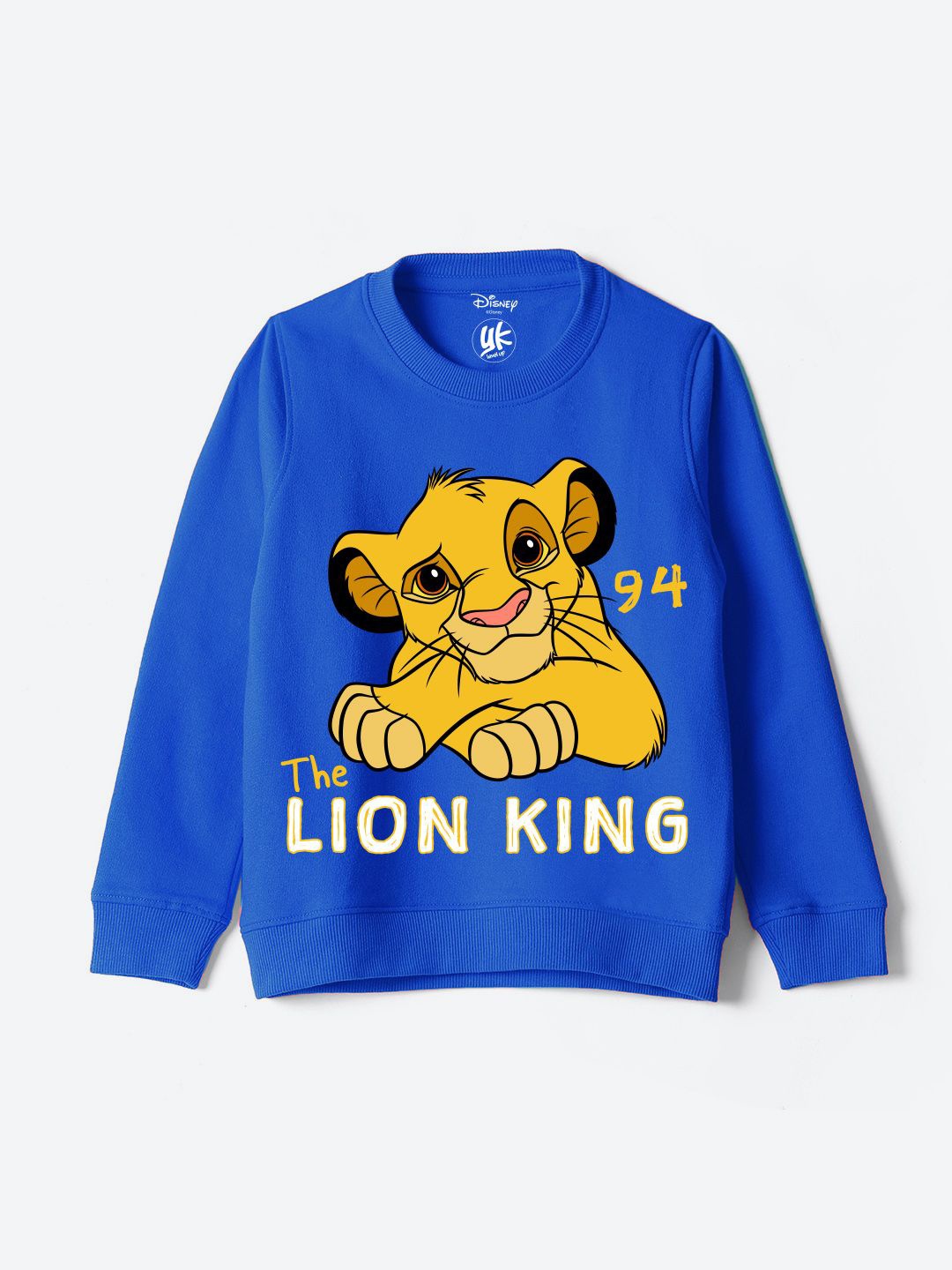 

YK Disney Boys Printed Pullover Sweatshirt, Blue