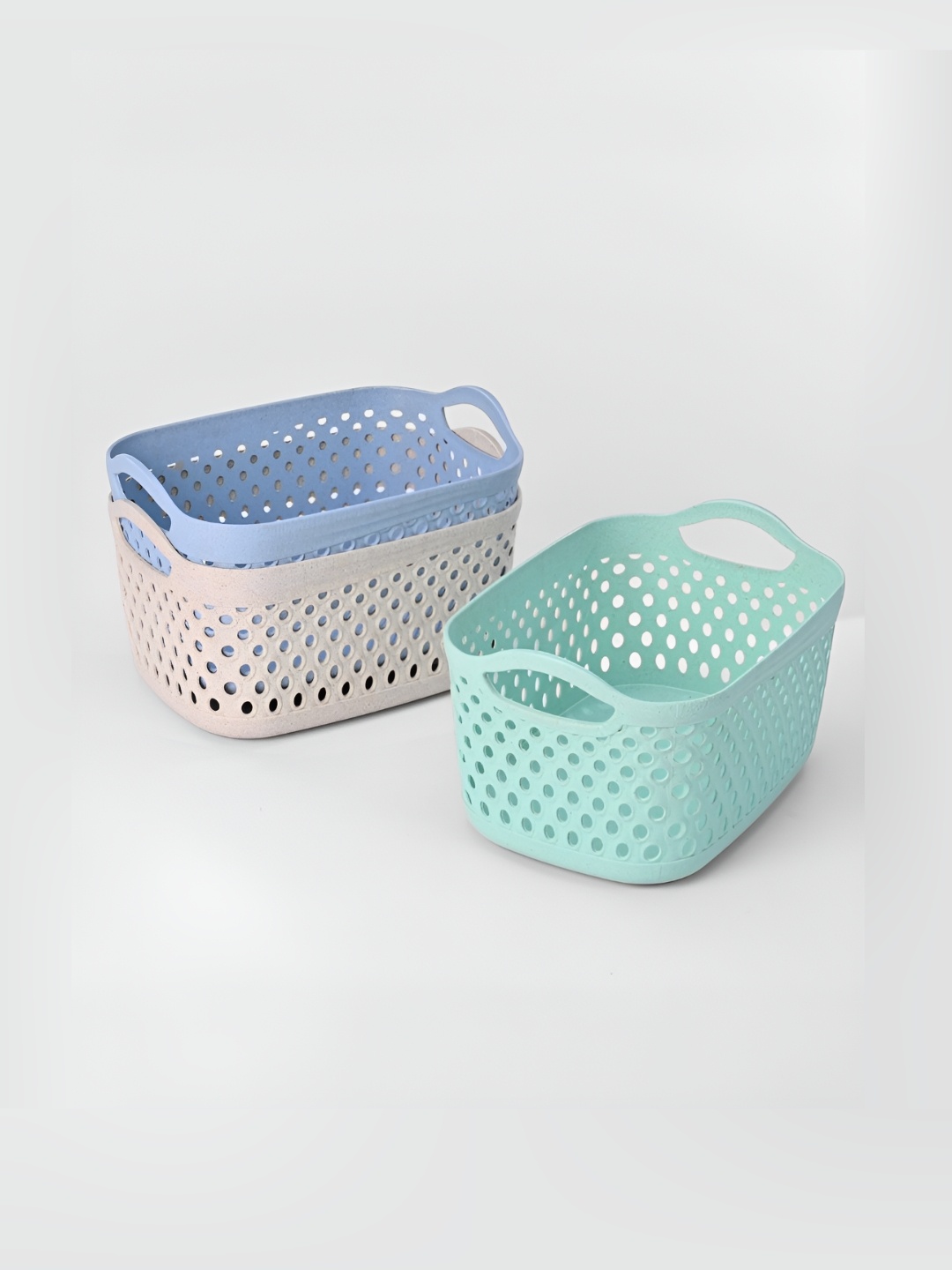 

eha Green & Blue 3 Pieces Water Resistant Baskets