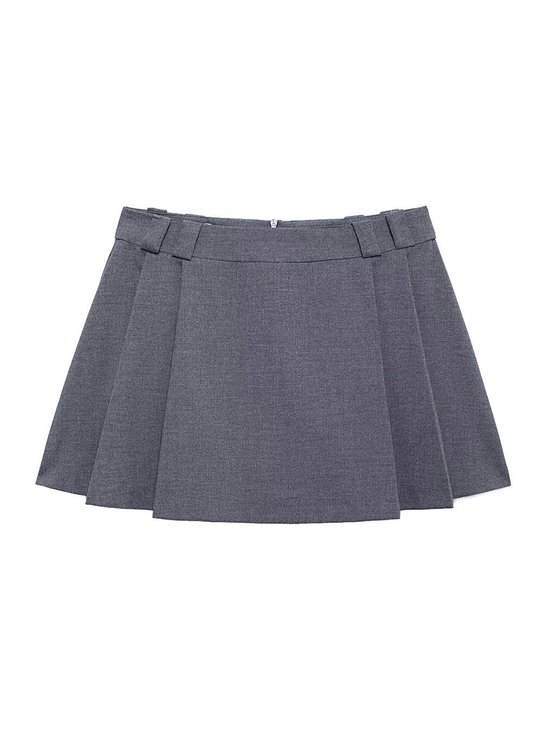 

LULU & SKY Women A-Line Mini Skirt, Grey