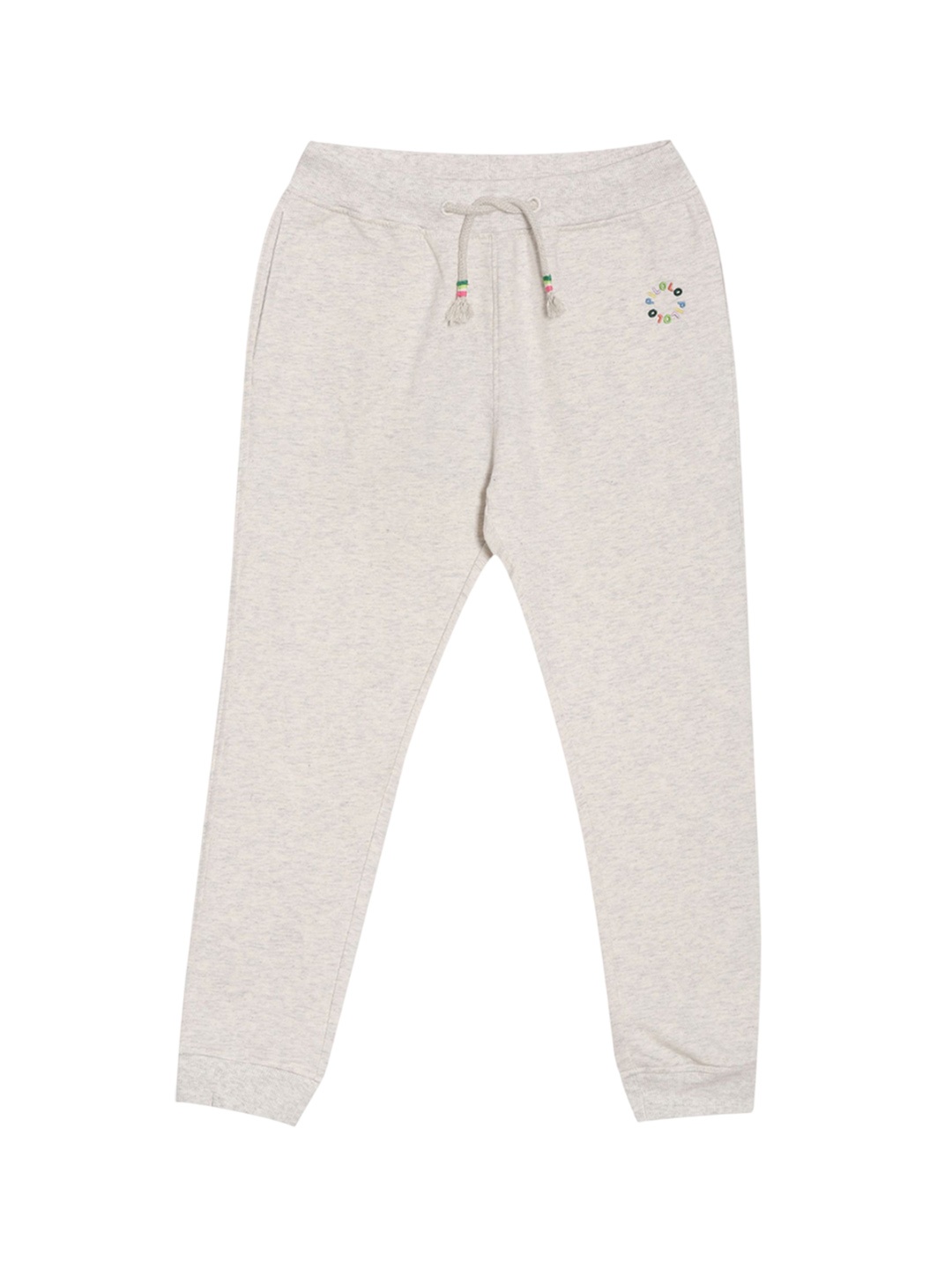 

PILOLO Unisex Kids Side Pockets Joggers, Grey melange