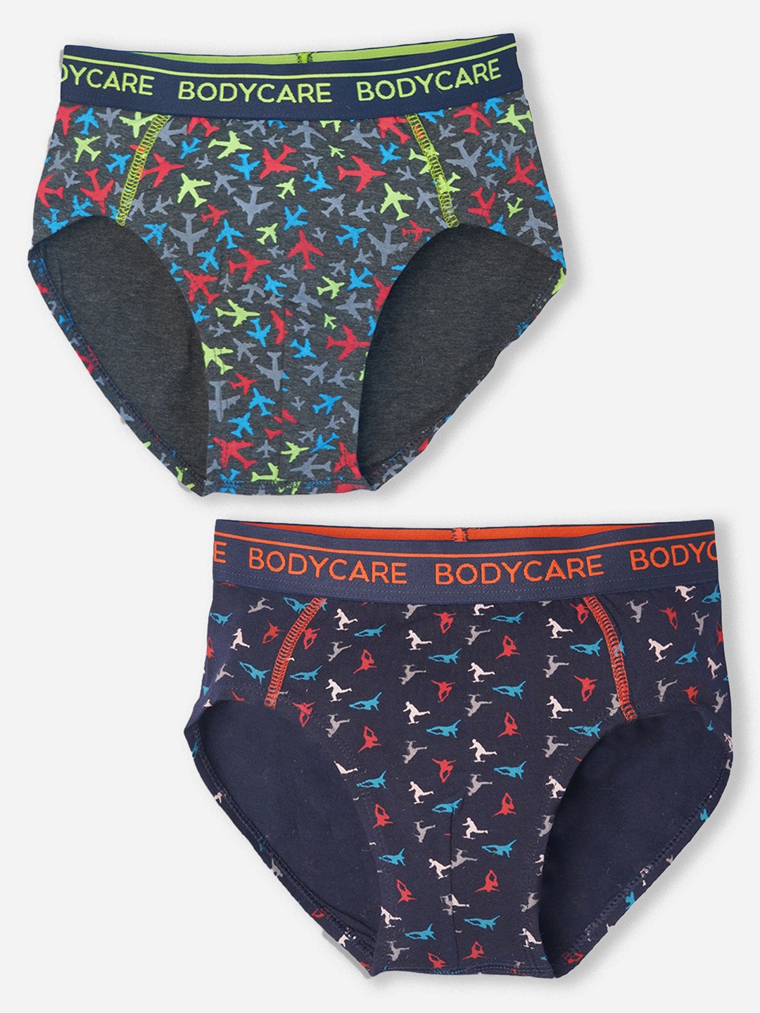 

Bodycare Kids Boys Brief Navy & Anthra Pack Of 2 - KGA2082C-PK005, Navy blue