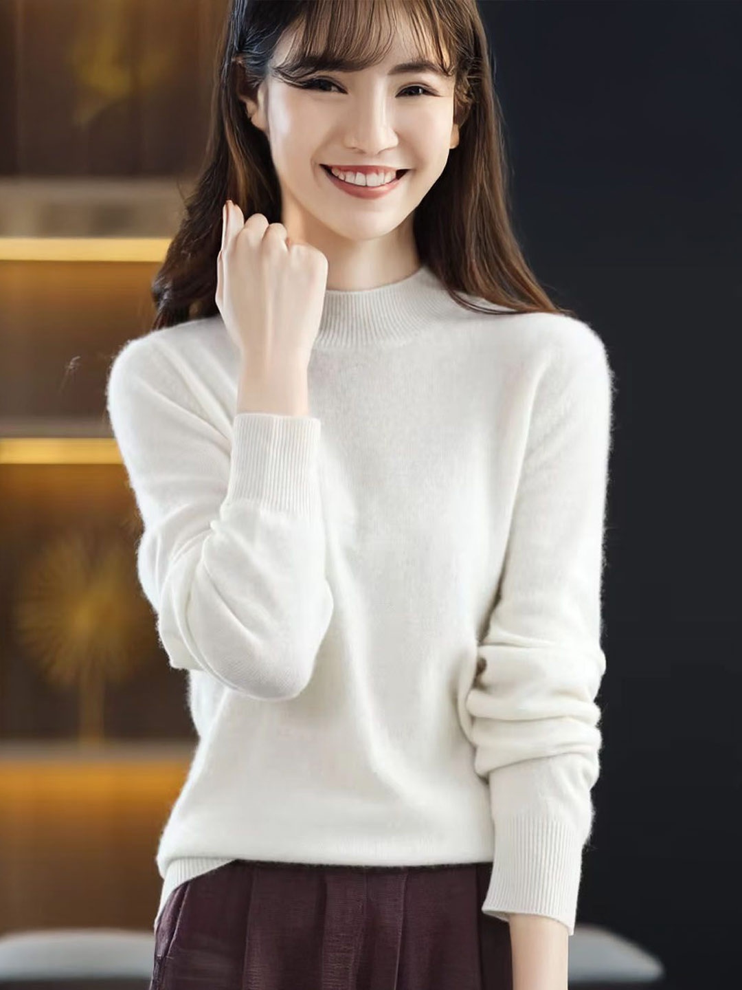 

StyleCast Women Pullover, White