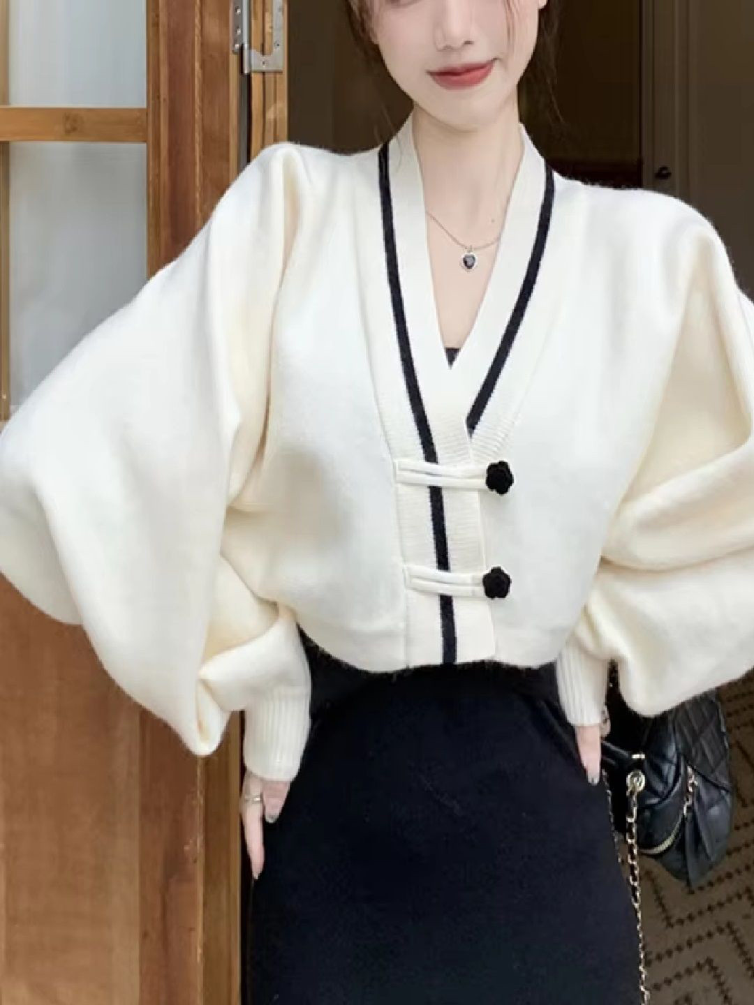 

StyleCast Women Woollen Cardigan, White