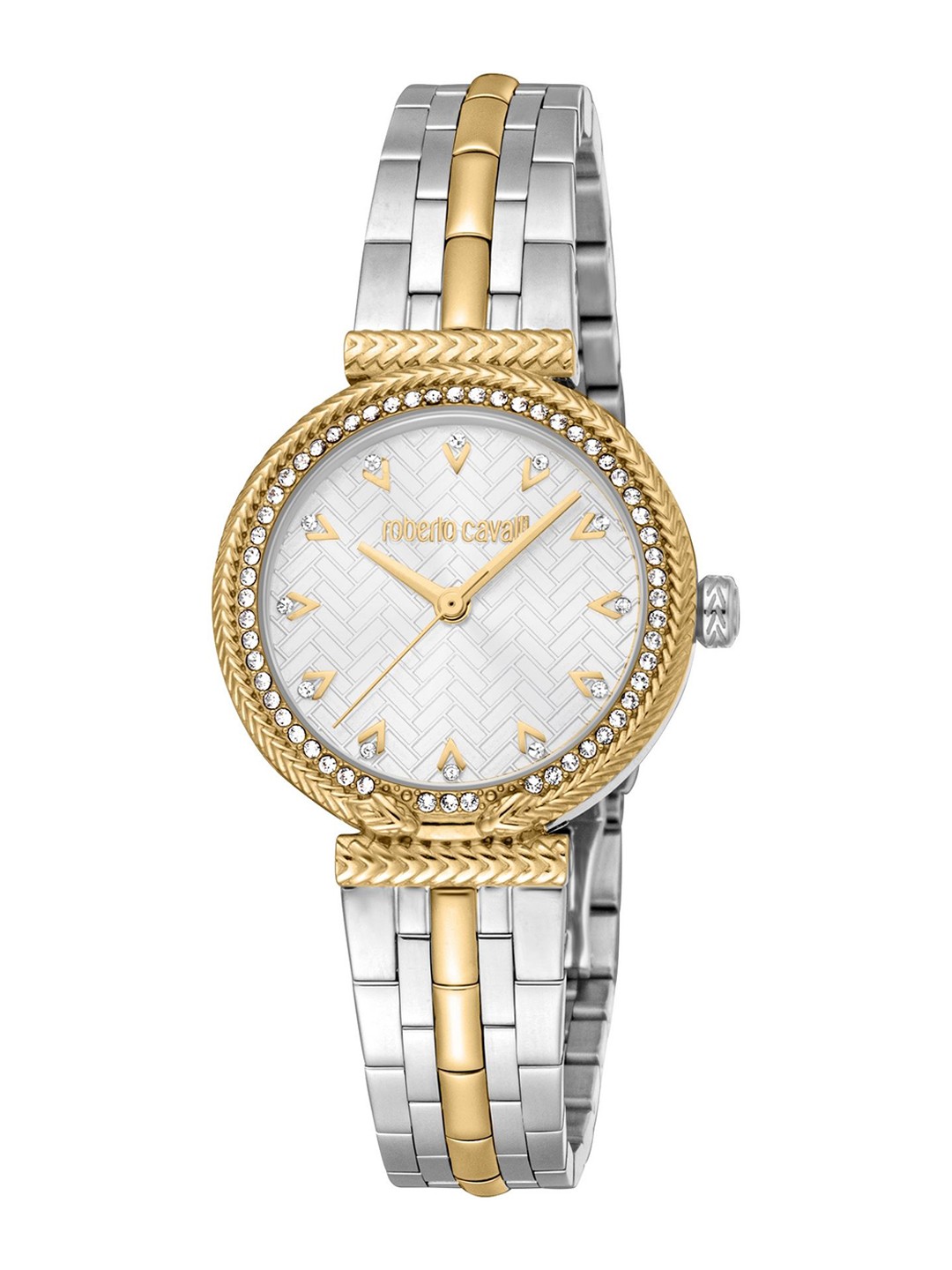 

Roberto Cavalli Women Embellished Dial Analogue Watch RC5L078M0055, Multi