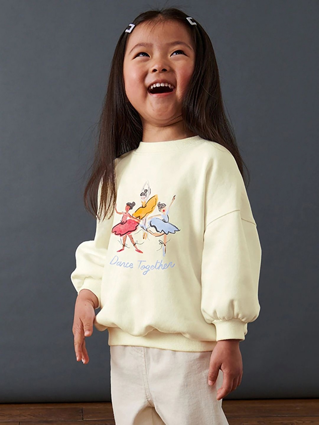 

JC SPARKLE Girls Printed Applique T-shirt, Yellow