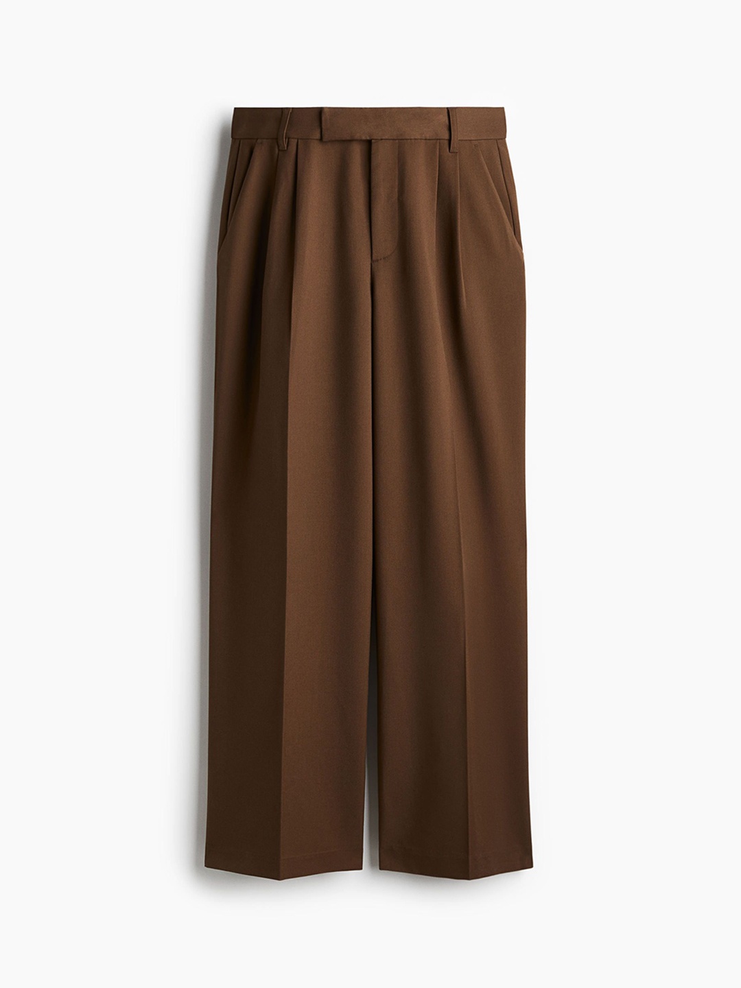

H&M Tailored Trousers, Brown