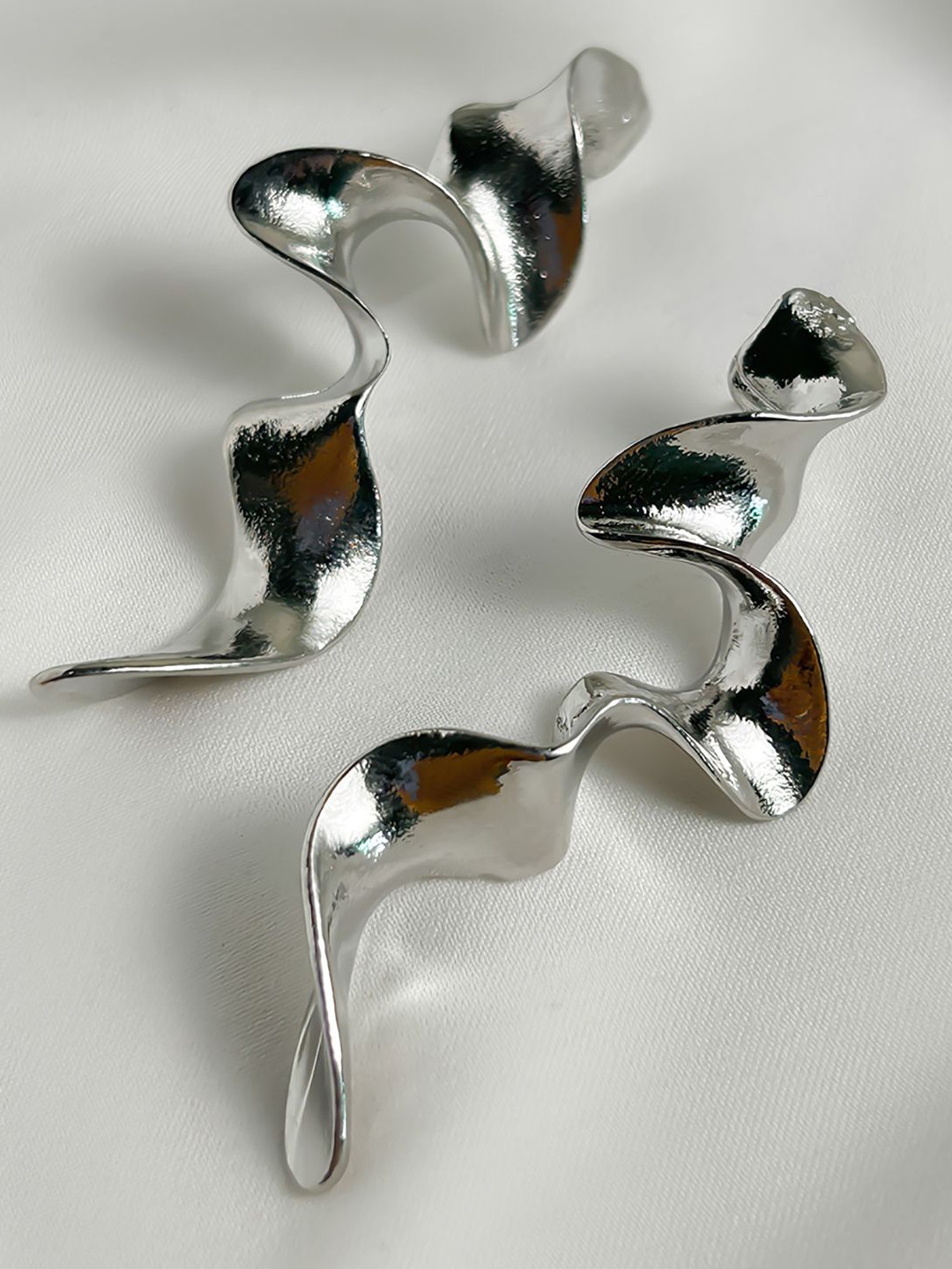 

StyleCast x Revolte Silver-Plated Classic Studs