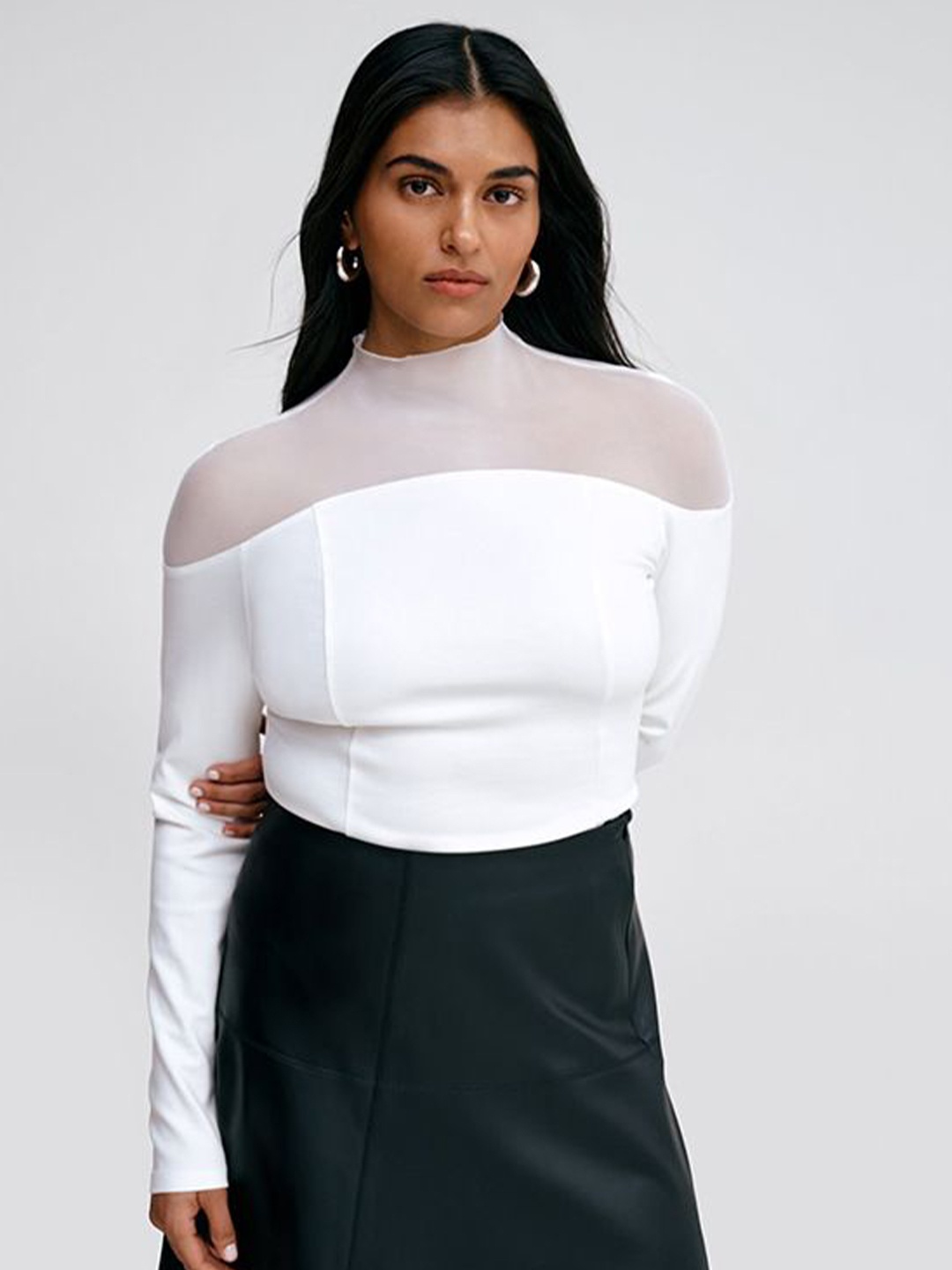 

MIAKEE Crop Top, White