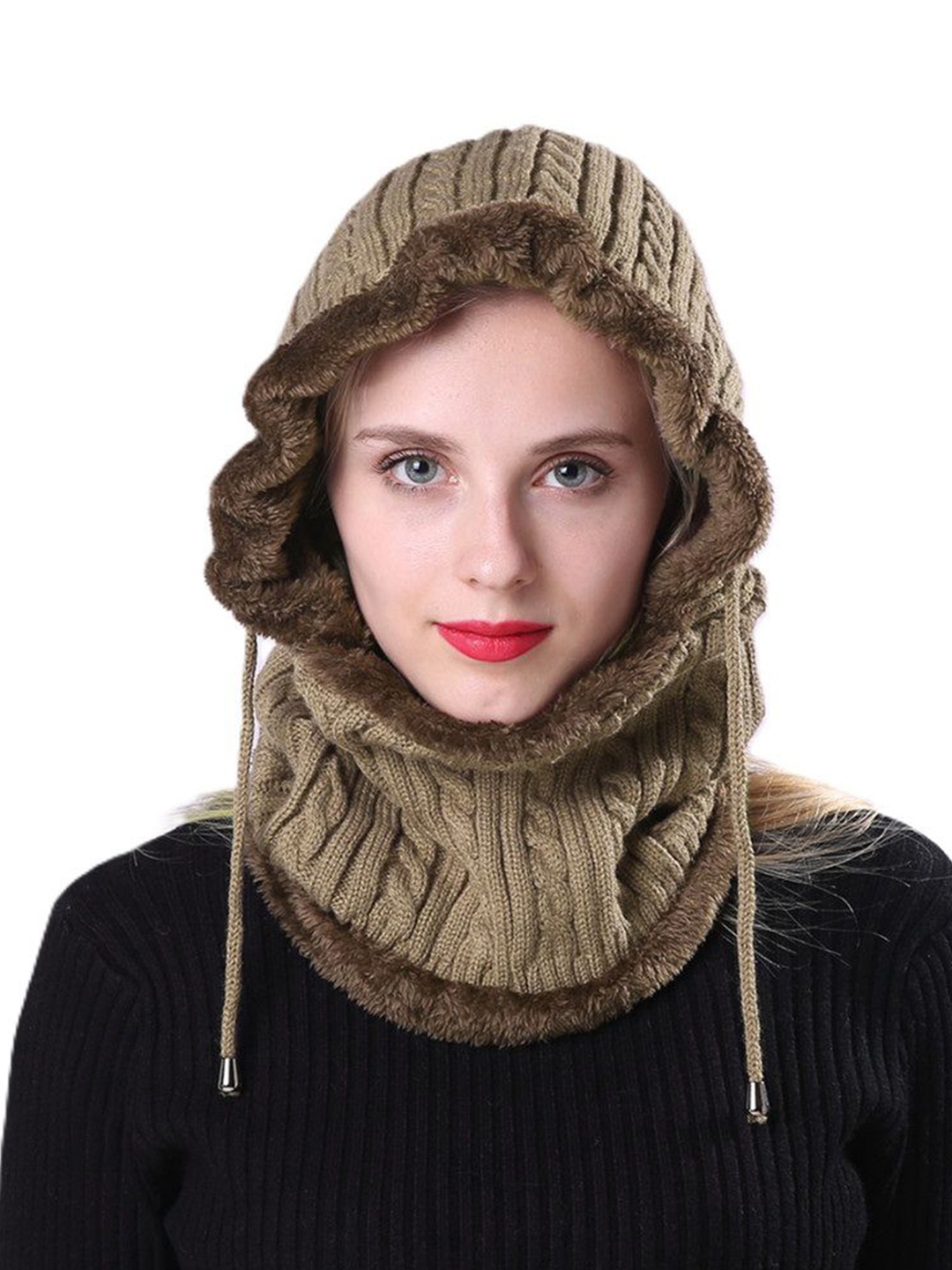 

Alexvyan Women Beanie, Brown