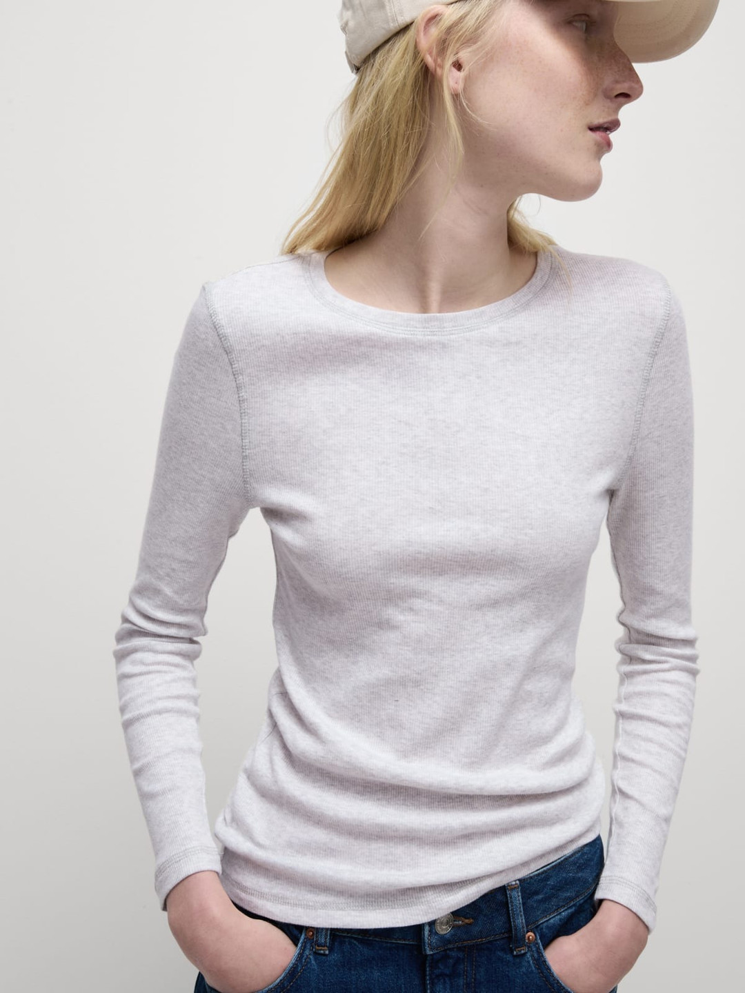 

Marks & Spencer Cotton Top, Grey