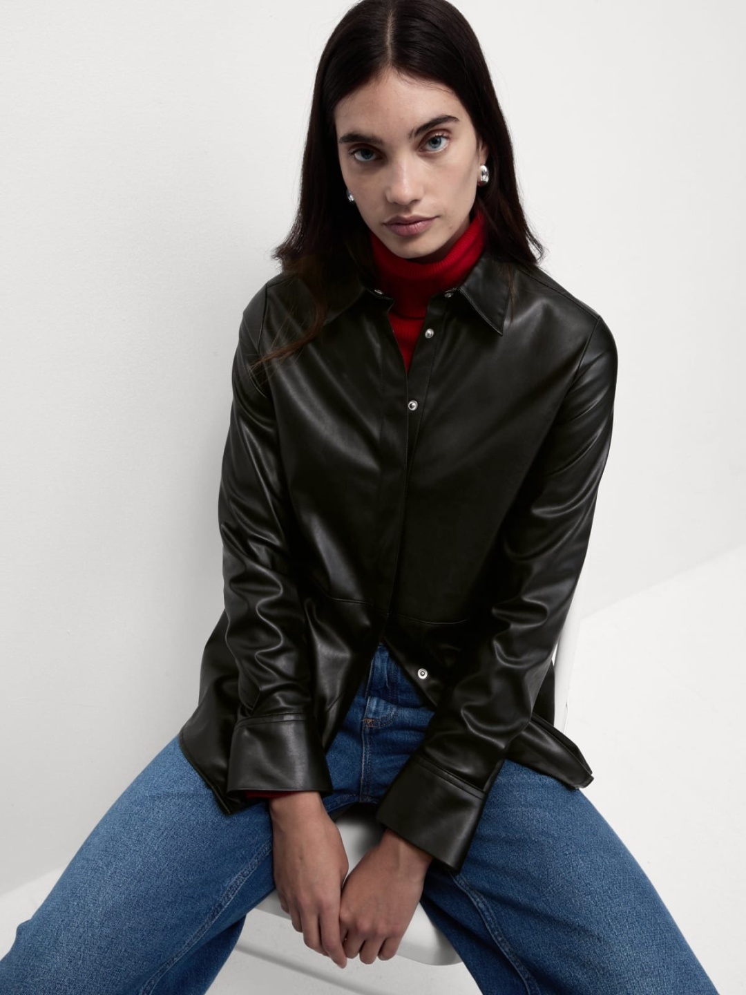 

Marks & Spencer Women Shirt, Black