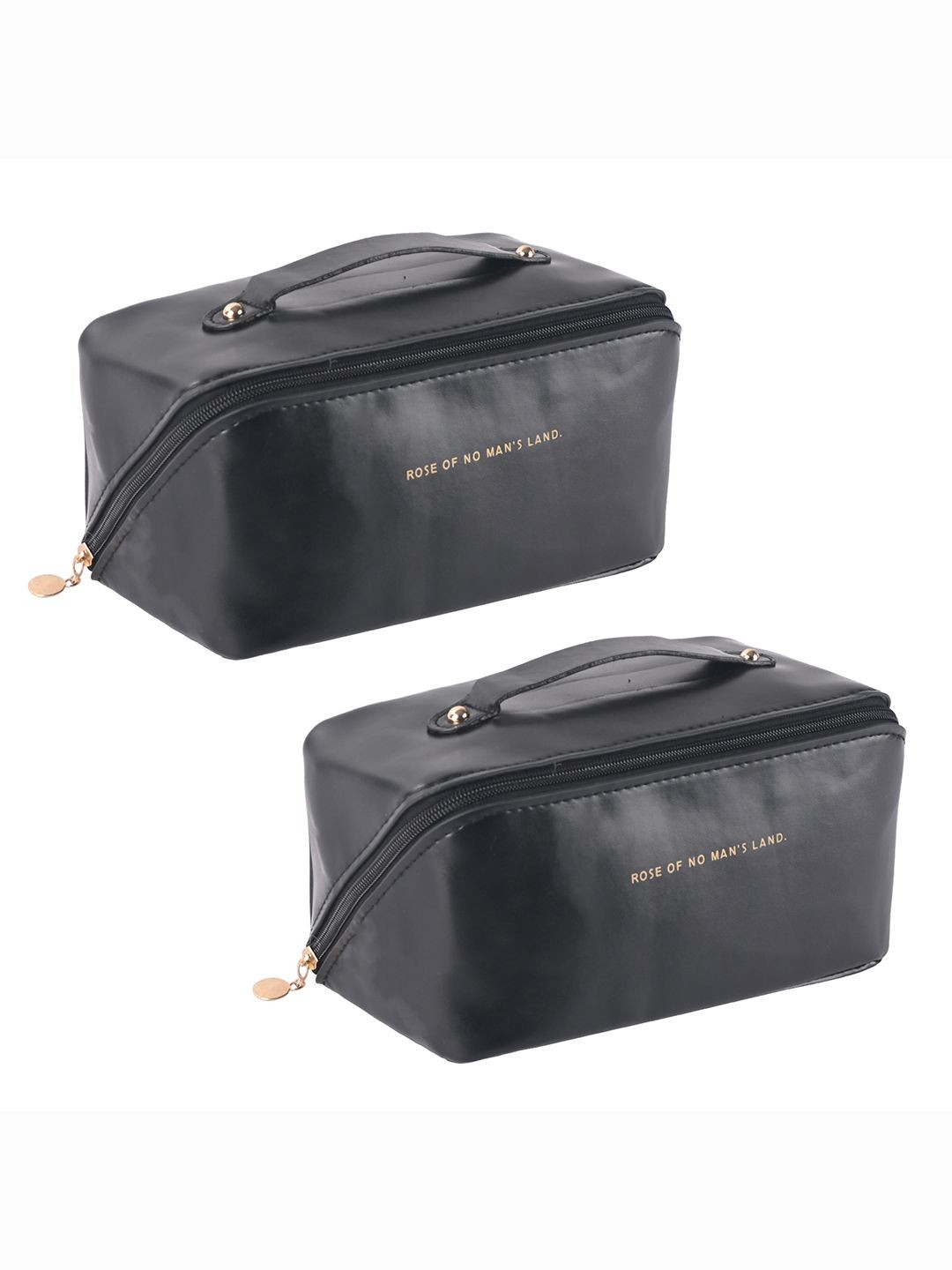 

Kuber Industries Set of 2 Pouch Travel Accessory, Black