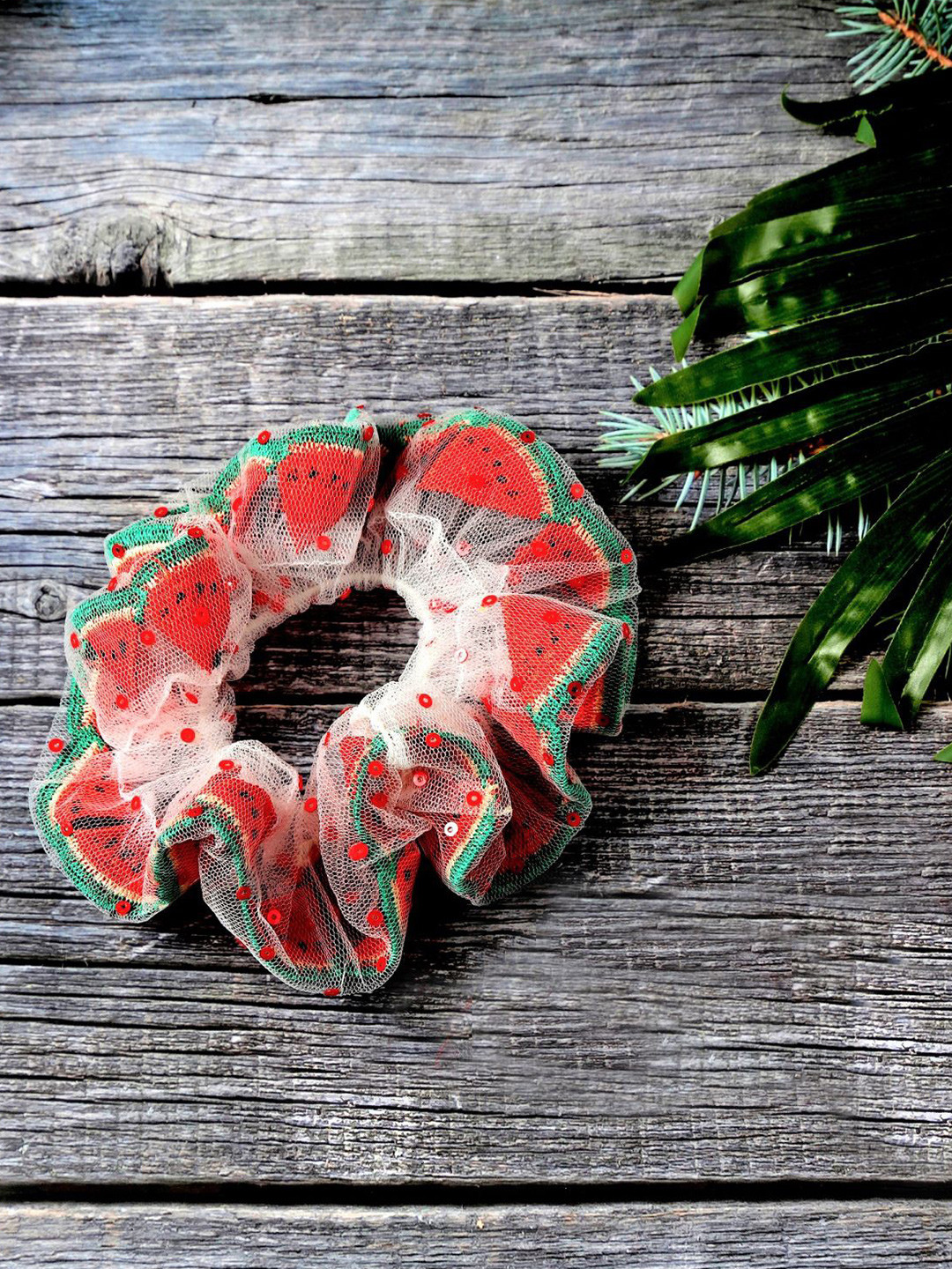 

Tipy Tipy Tap Kids Watermelon Scrunchie, Red