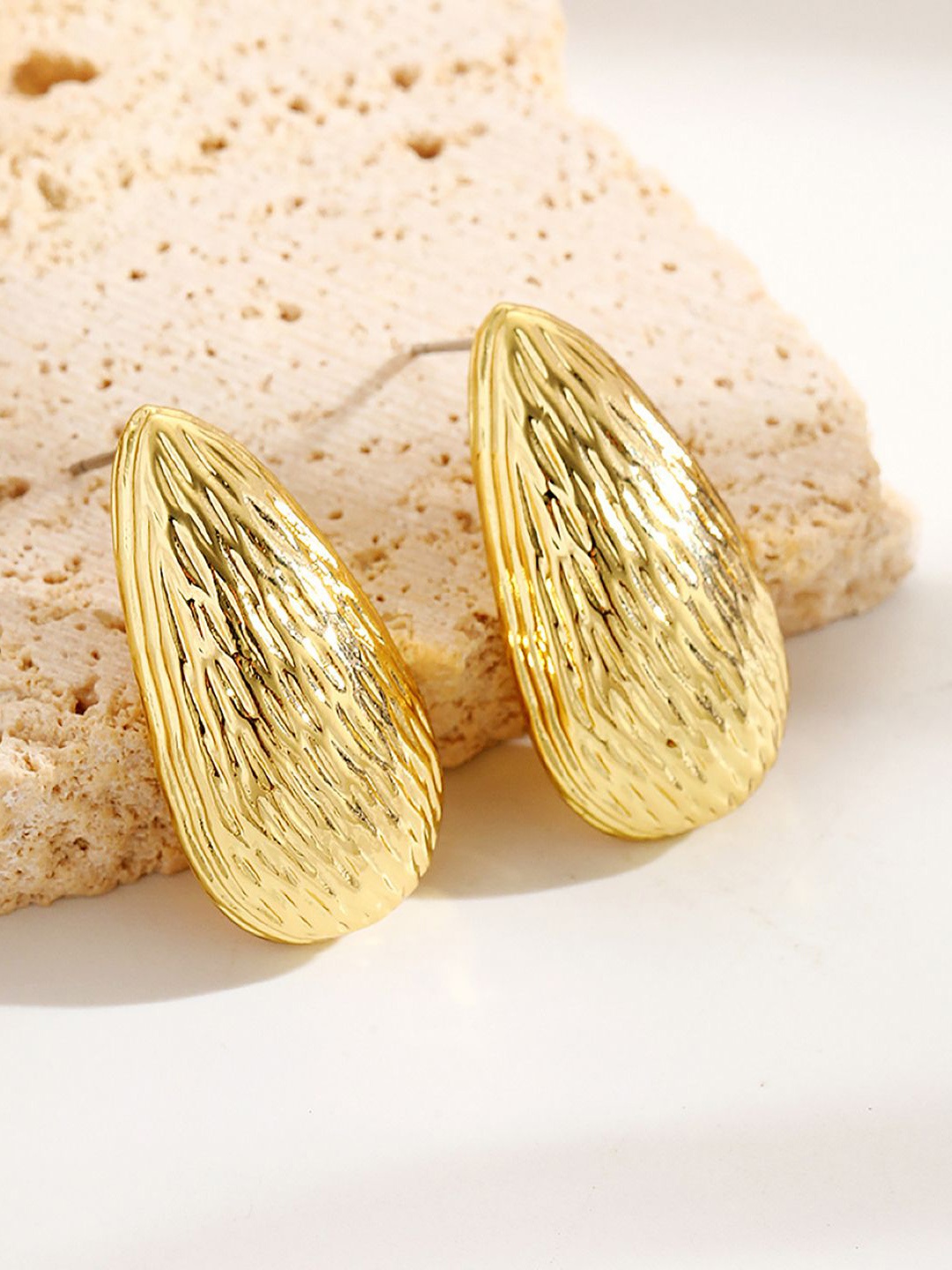 

StyleCast x Revolte Gold-Plated Quirky Studs Earrings