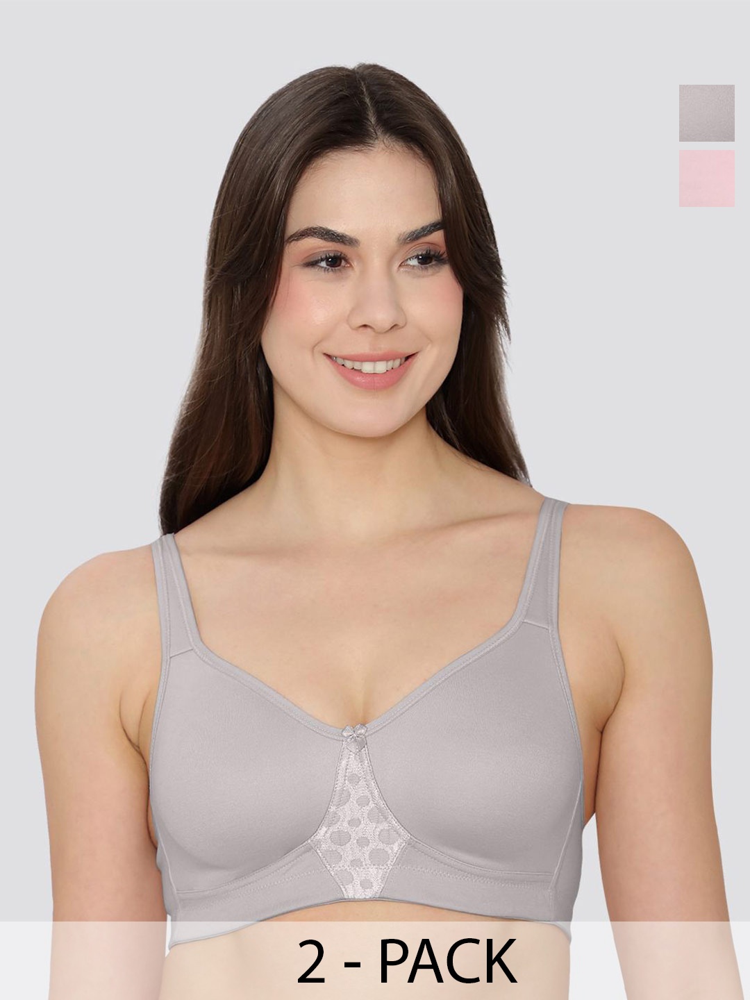 

K LINGERIE Bra Full Coverage, Grey