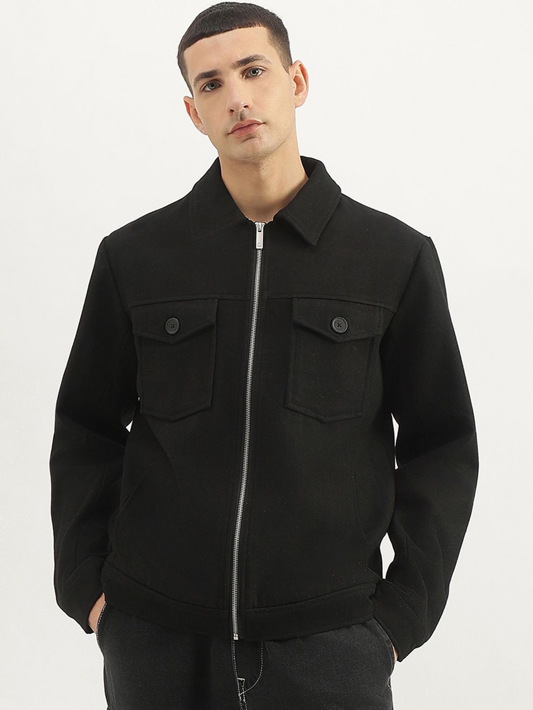 

United Colors of Benetton Men Fashion Jacket, Black